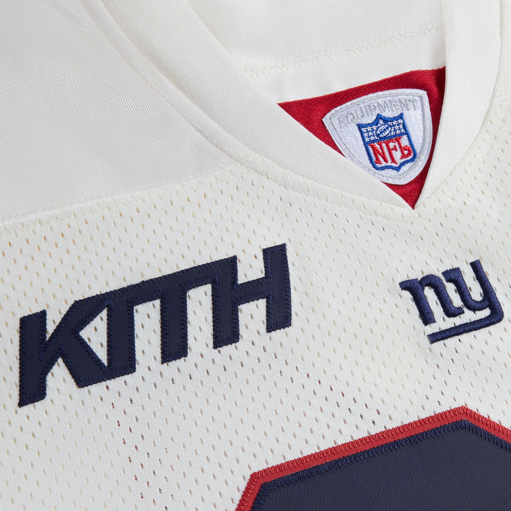 Kith for the NFL: Giants Mitchell & Ness Tiki Barber Jersey - Sandrift