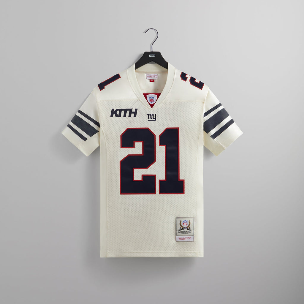 Kith for the NFL: Giants Mitchell & Ness Tiki Barber Jersey - Sandrift –  Kith Europe