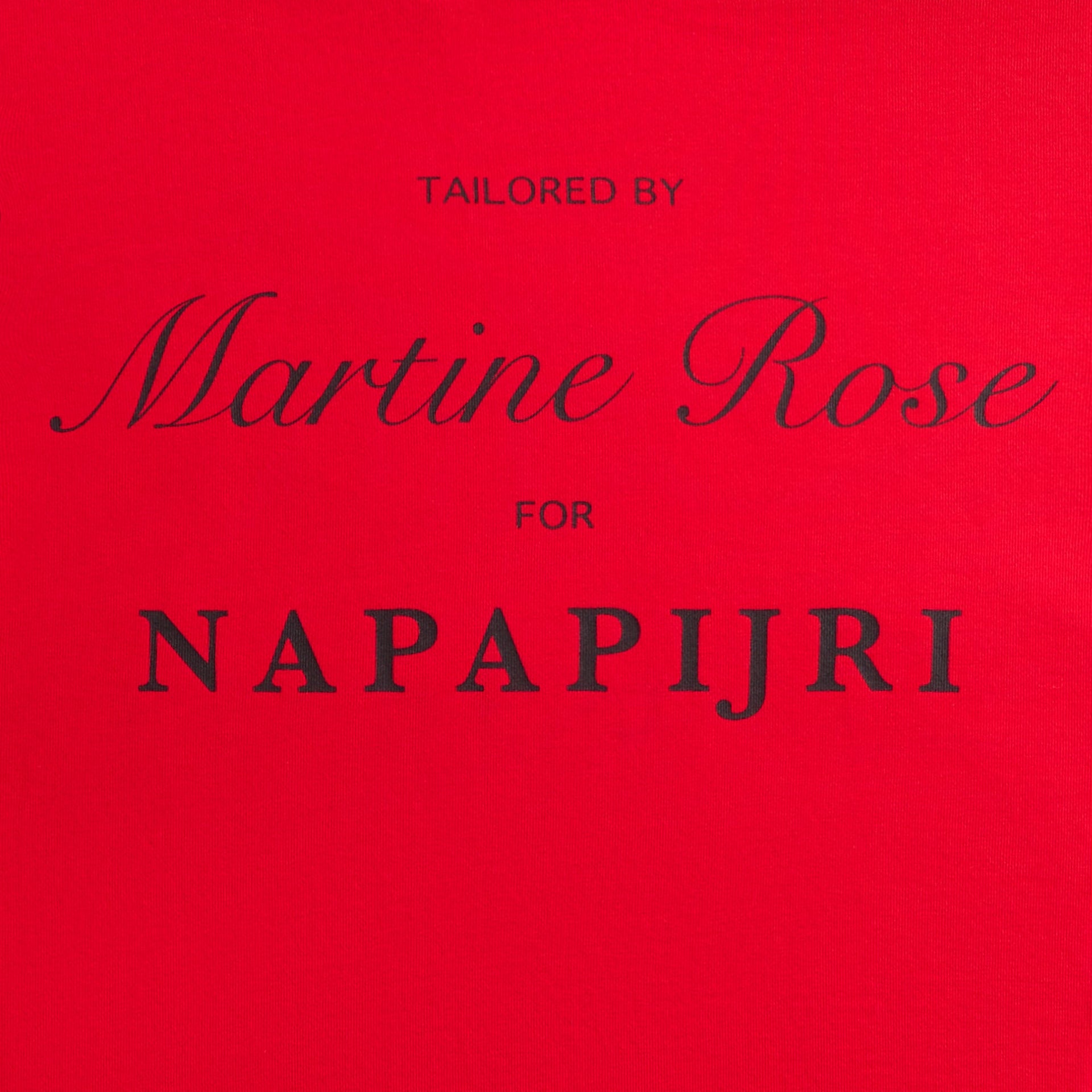 Martine Rose x Napapijri B-Parma Rep Sweatshirt Hoodie - Lychee RB1