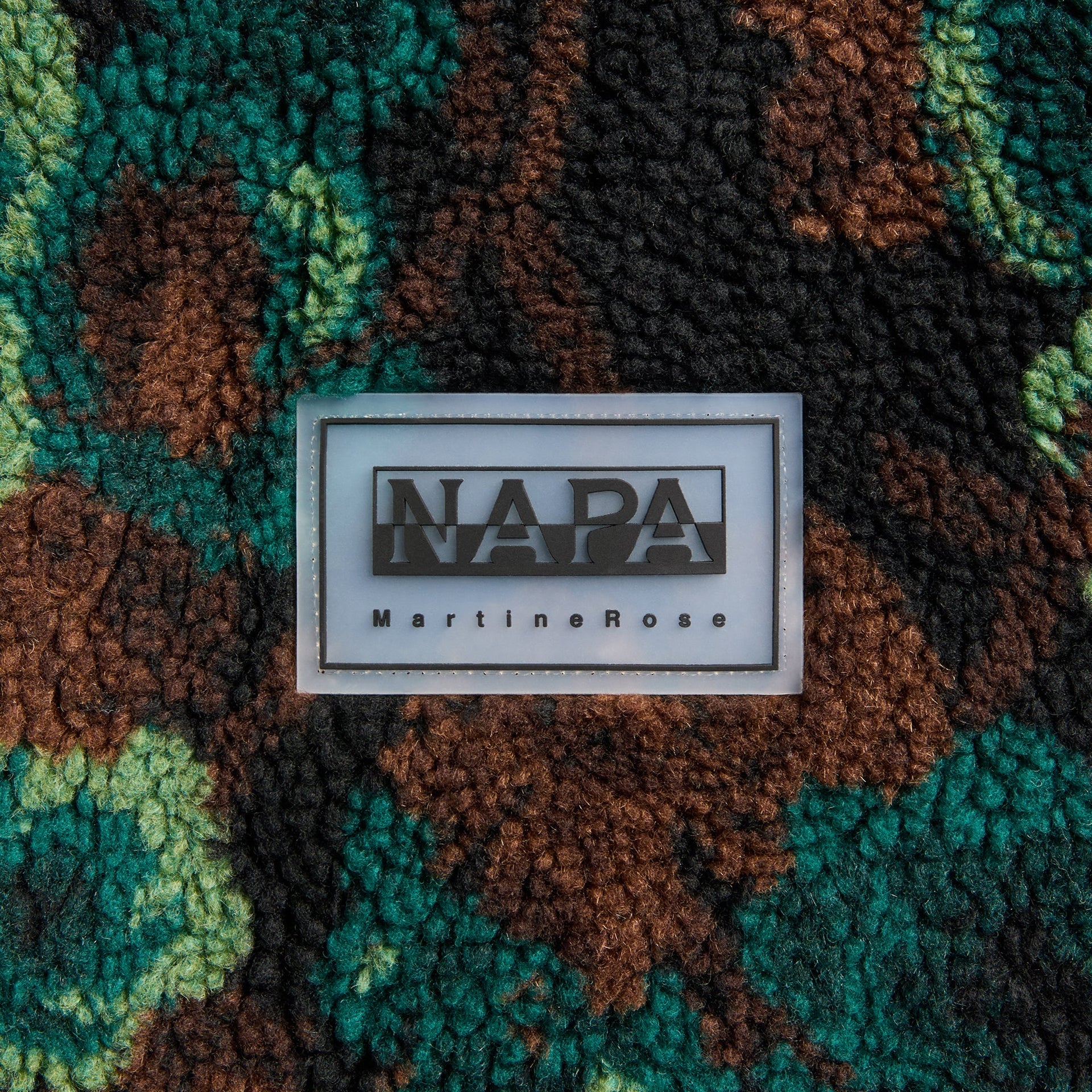 Martine Rose x Napapijri T-Emin Jacquard Rep Vest - Fancy Fub