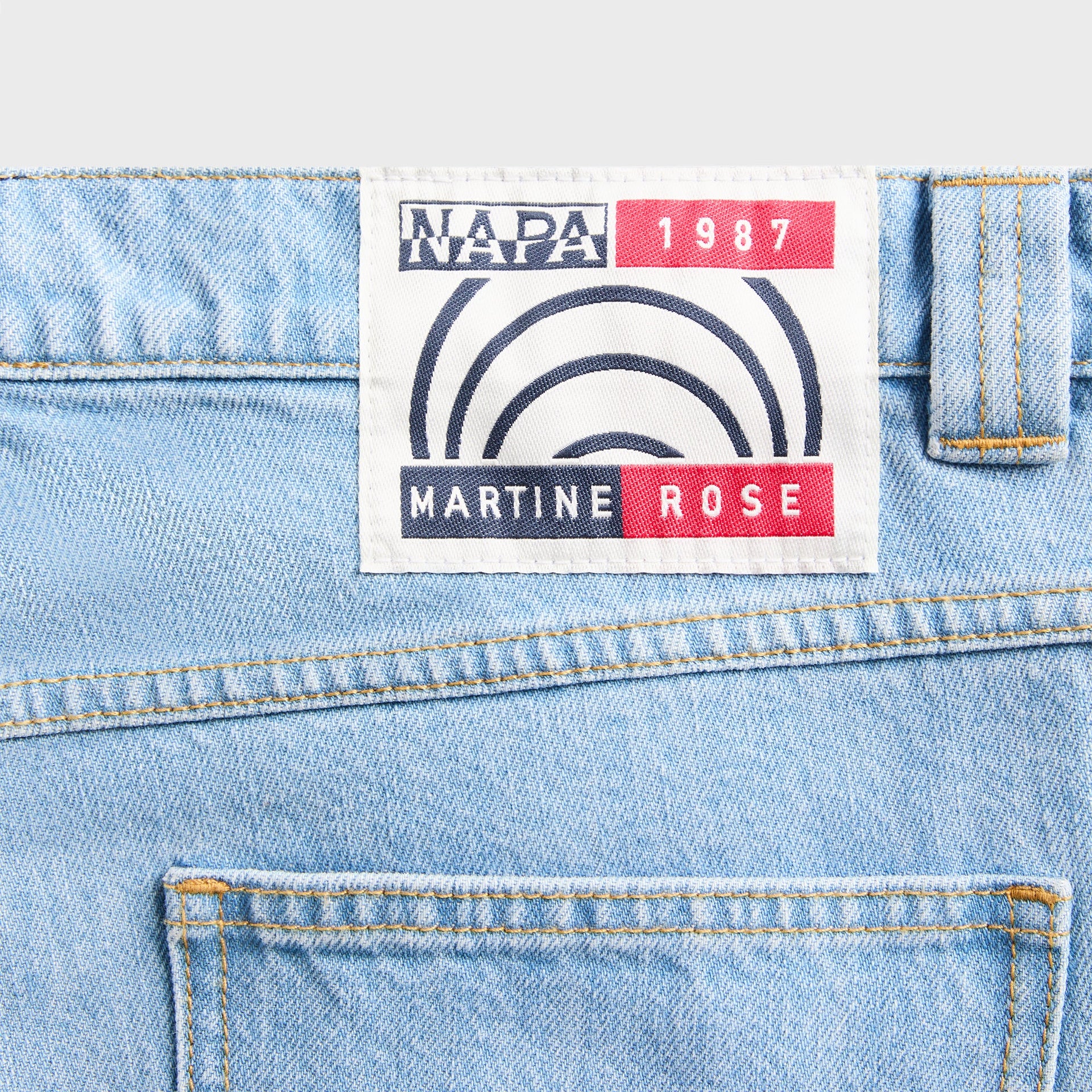 Martine Rose x Napapijri L-Blackburn Rep Jeans - Denim D2H