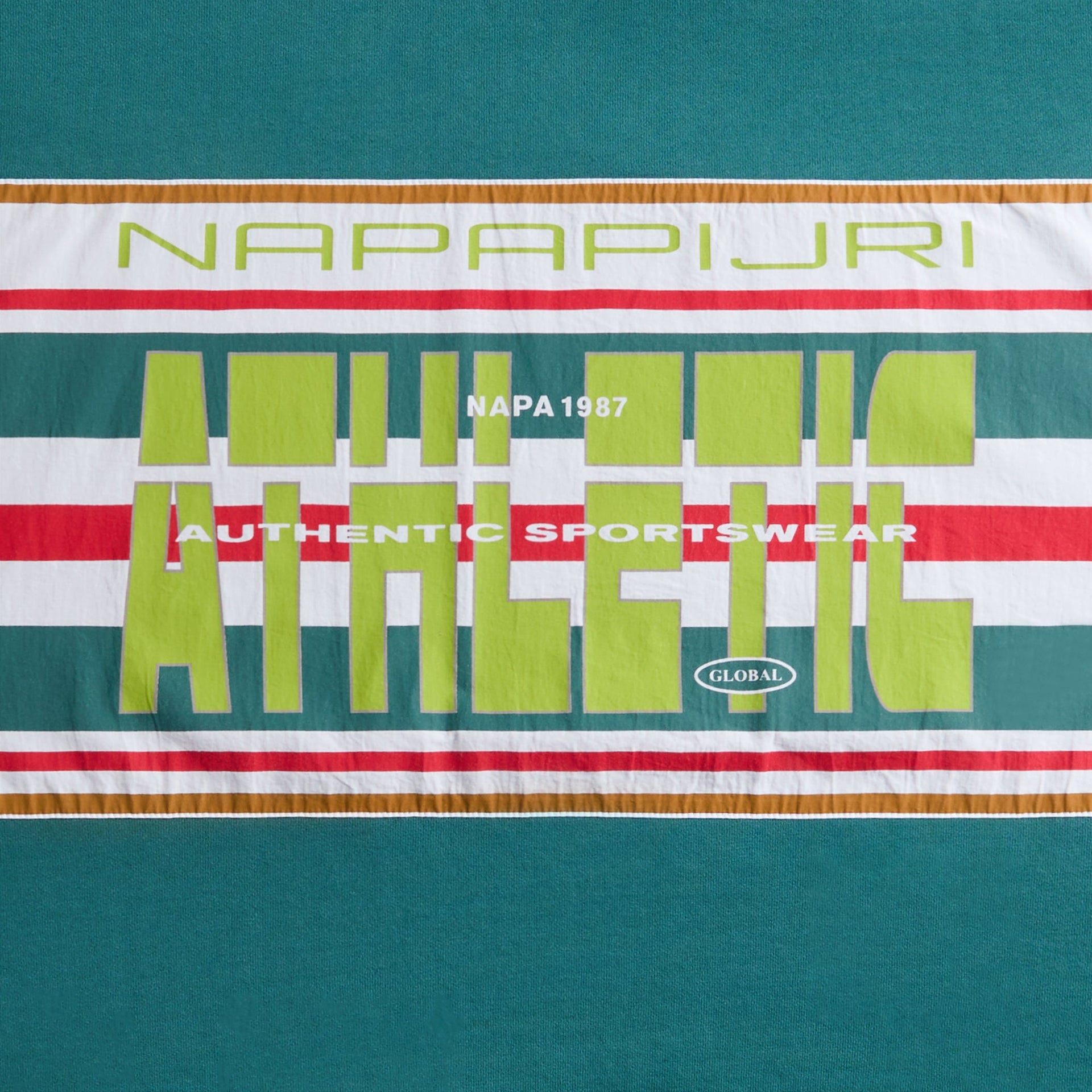 Martine Rose x Napapijri B-Lamont Rep Long Sleeve Crewneck - Mediteranea G2A