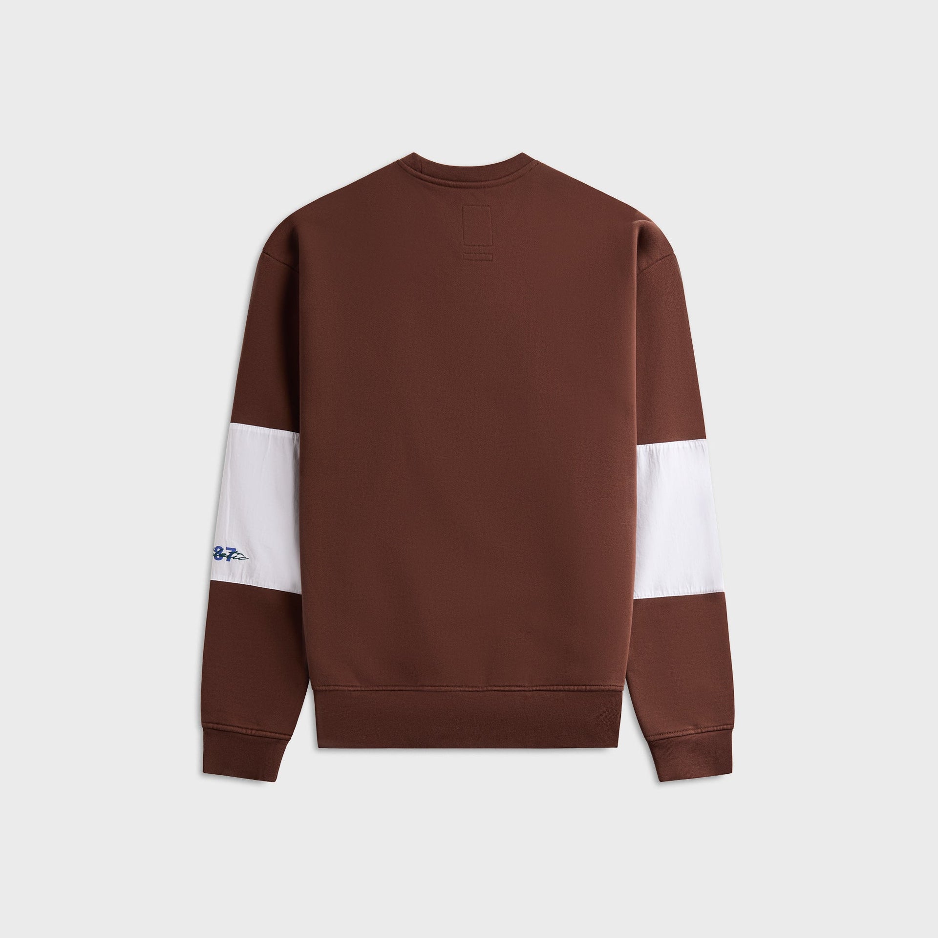 Martine Rose x Napapijri B-Lamont Rep Long Sleeve Crewneck - Shaved Choc WT1