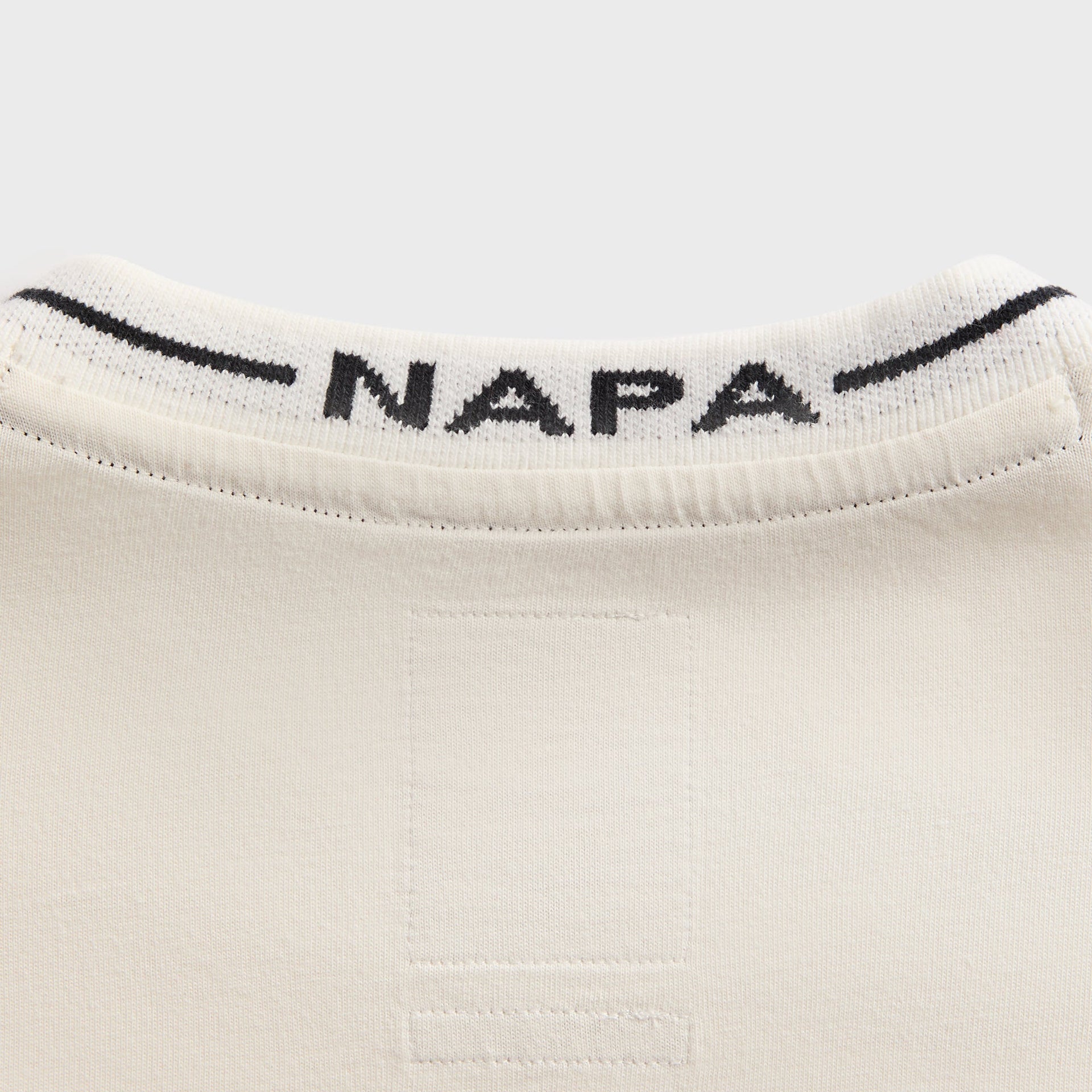 Martine Rose x Napapijri S-Osorno Rep Short Sleeve Tee - White Heron