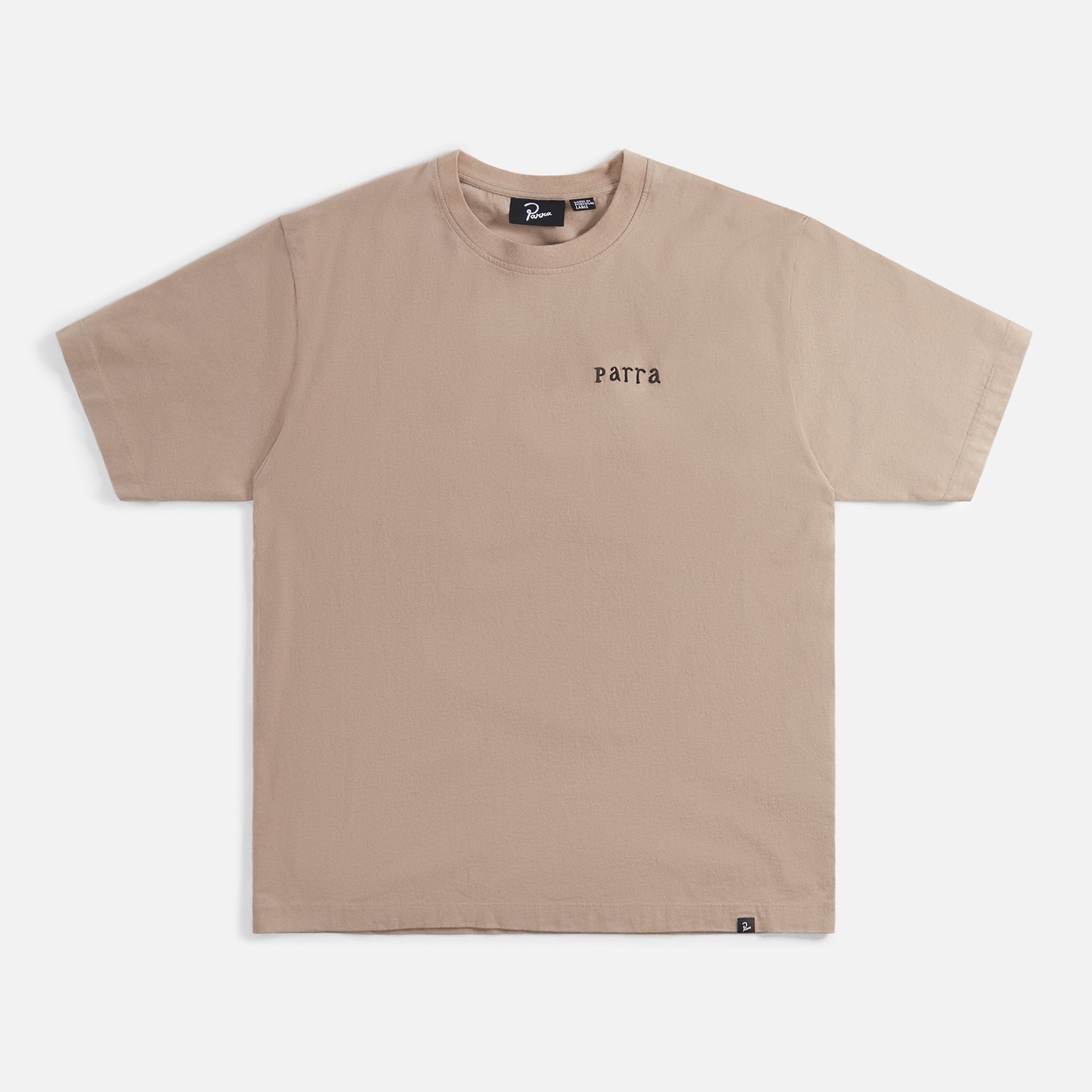 by Parra Spirits of the Beach Tee - Mushroom Brown