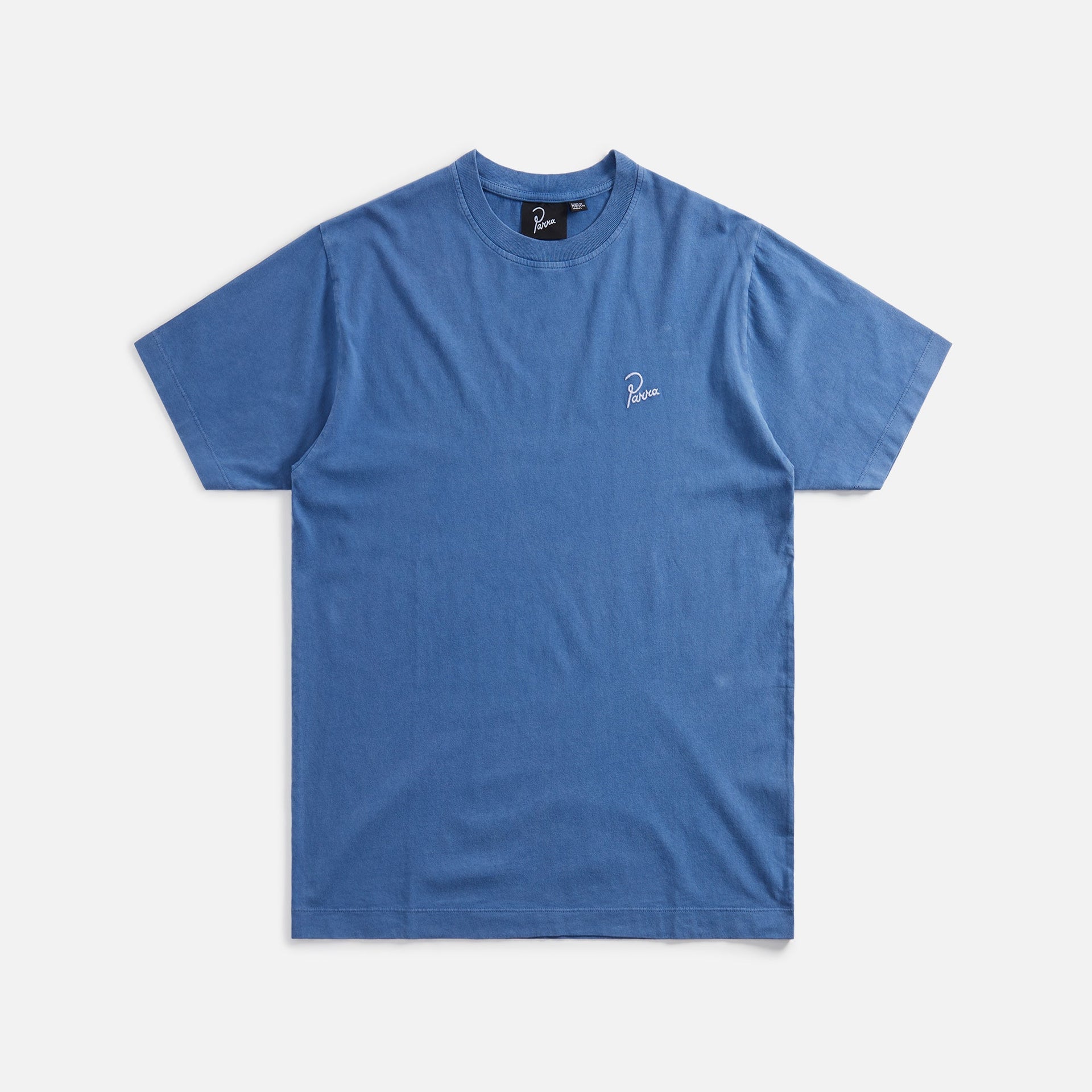 by Parra Classic Logo Tee - Bleached Navy