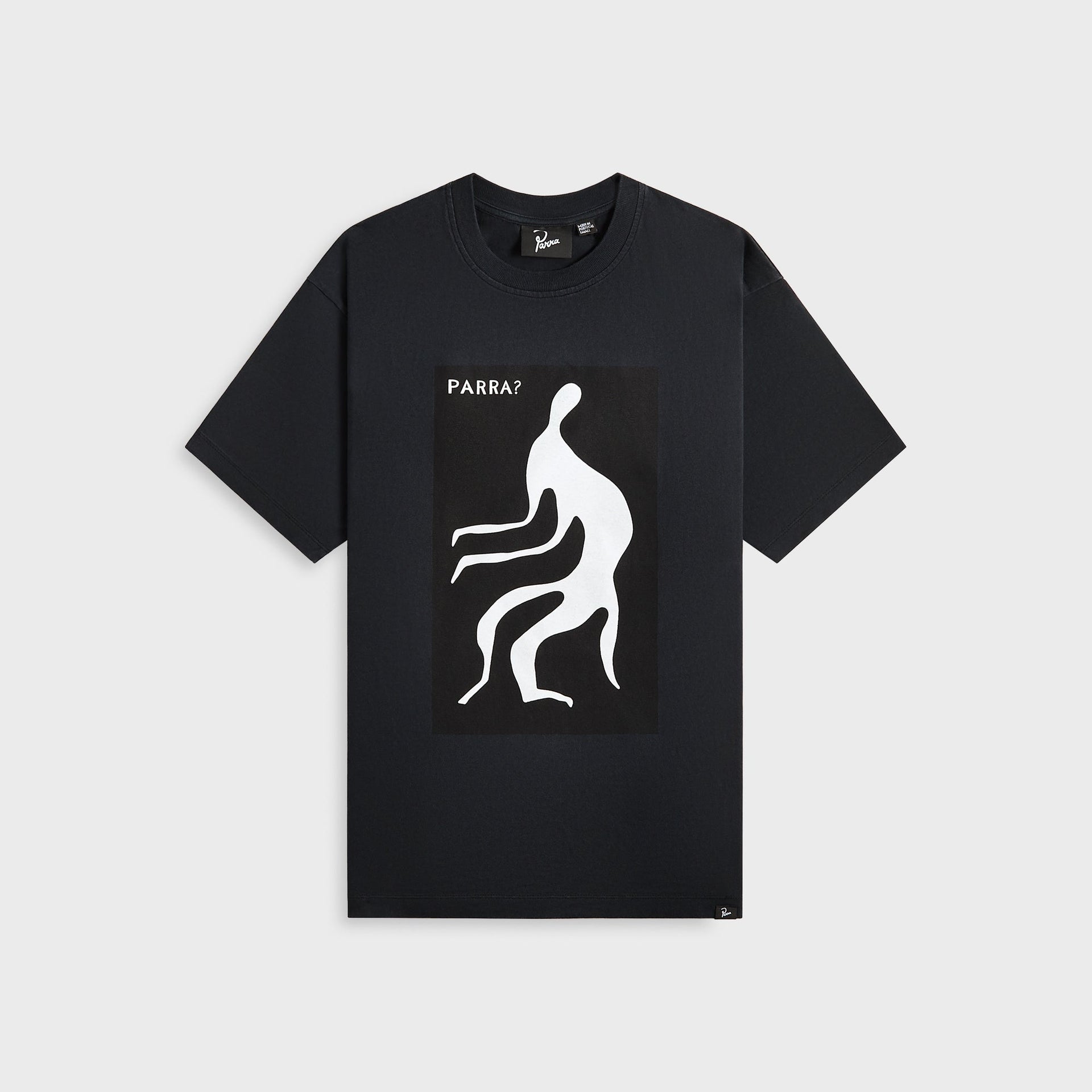by Parra The Stalker Tee - Washed Grey