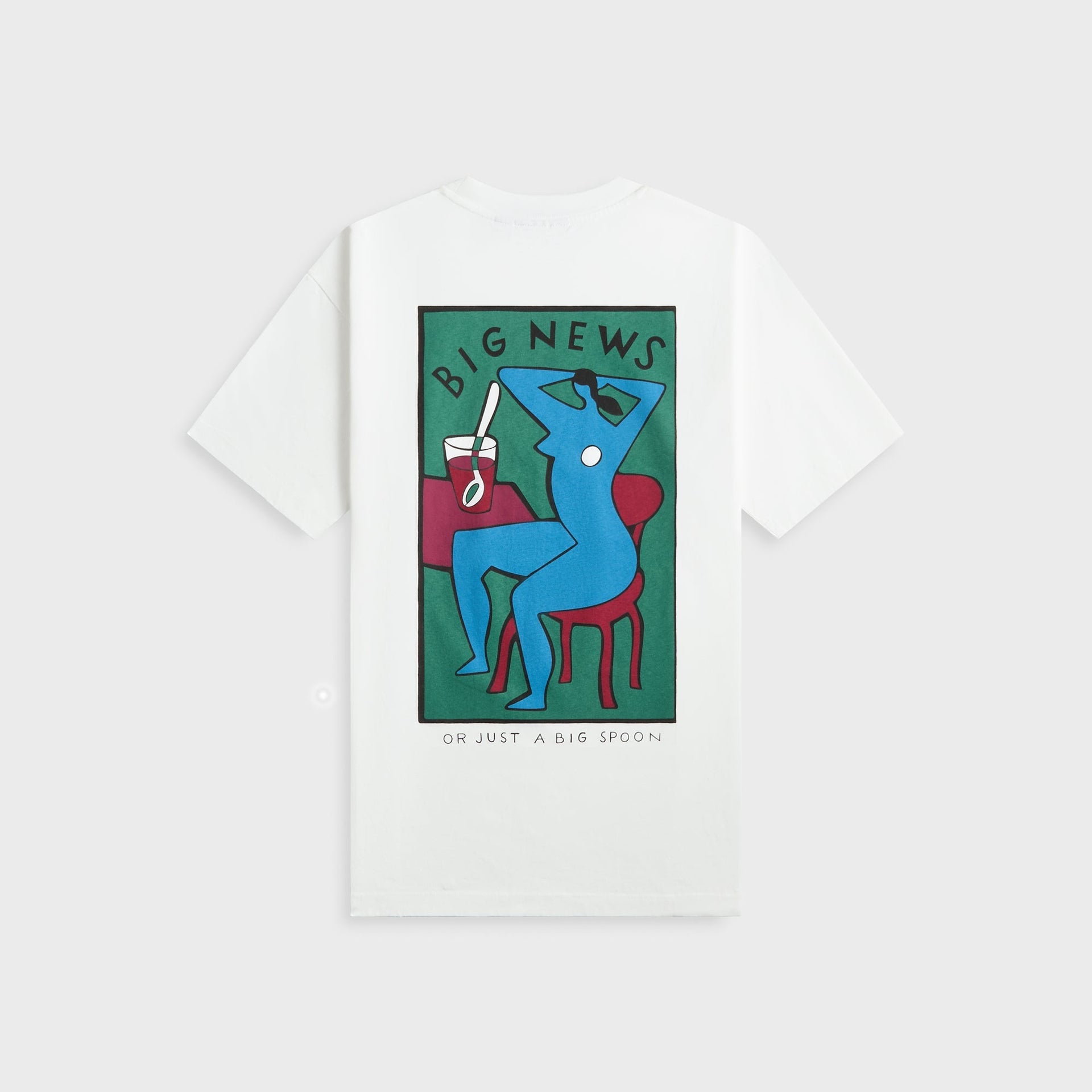 by Parra Big News Tee - White