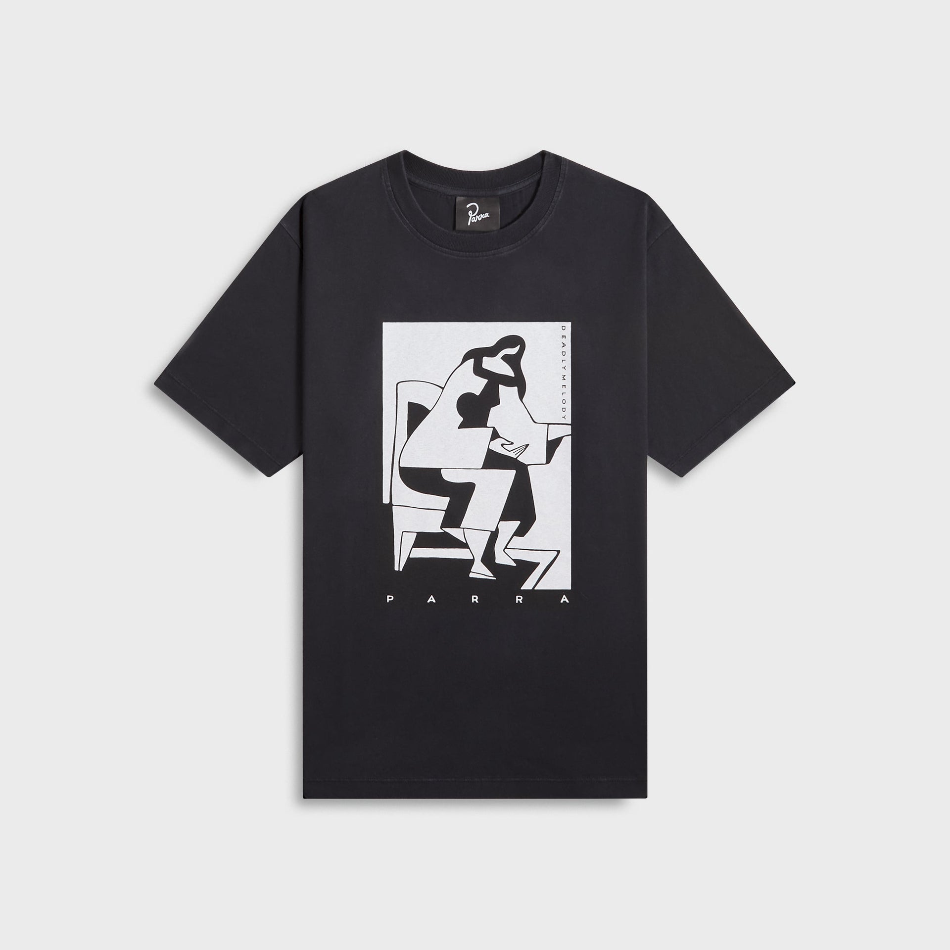 by Parra The Confession Tee - Washed Black