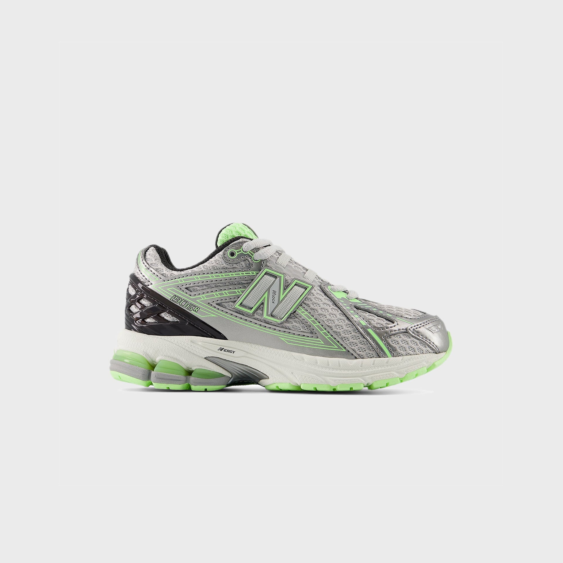 New Balance PS 1906R Hook & Loop - Dark Silver / Metallic