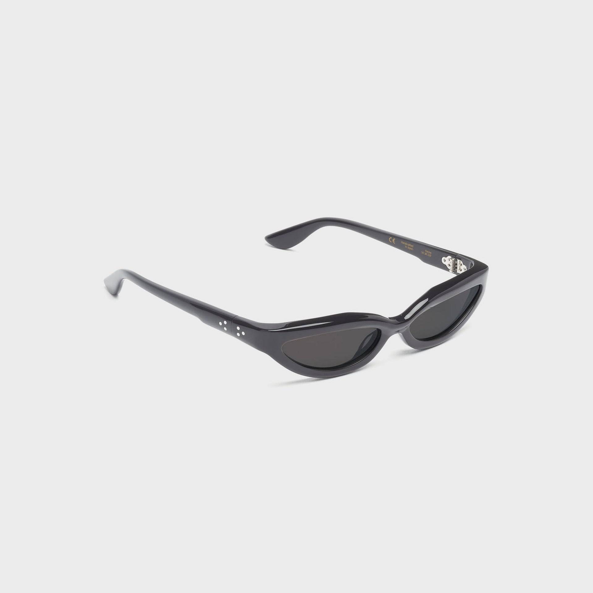 Port Tanger Fanna in Black Acetate / Black Lens