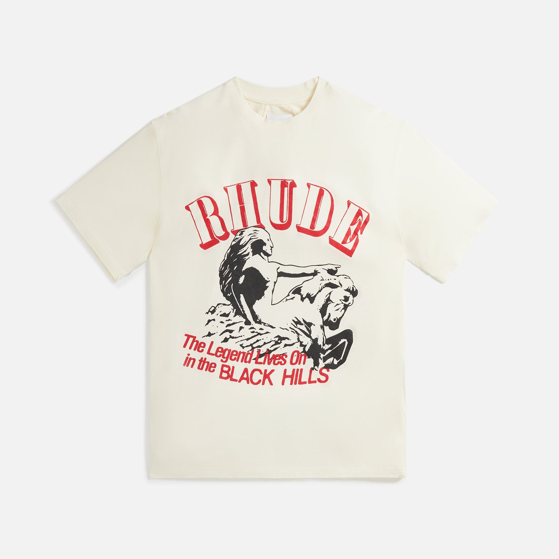 Rhude Legend Lives On Tee - Vintage White