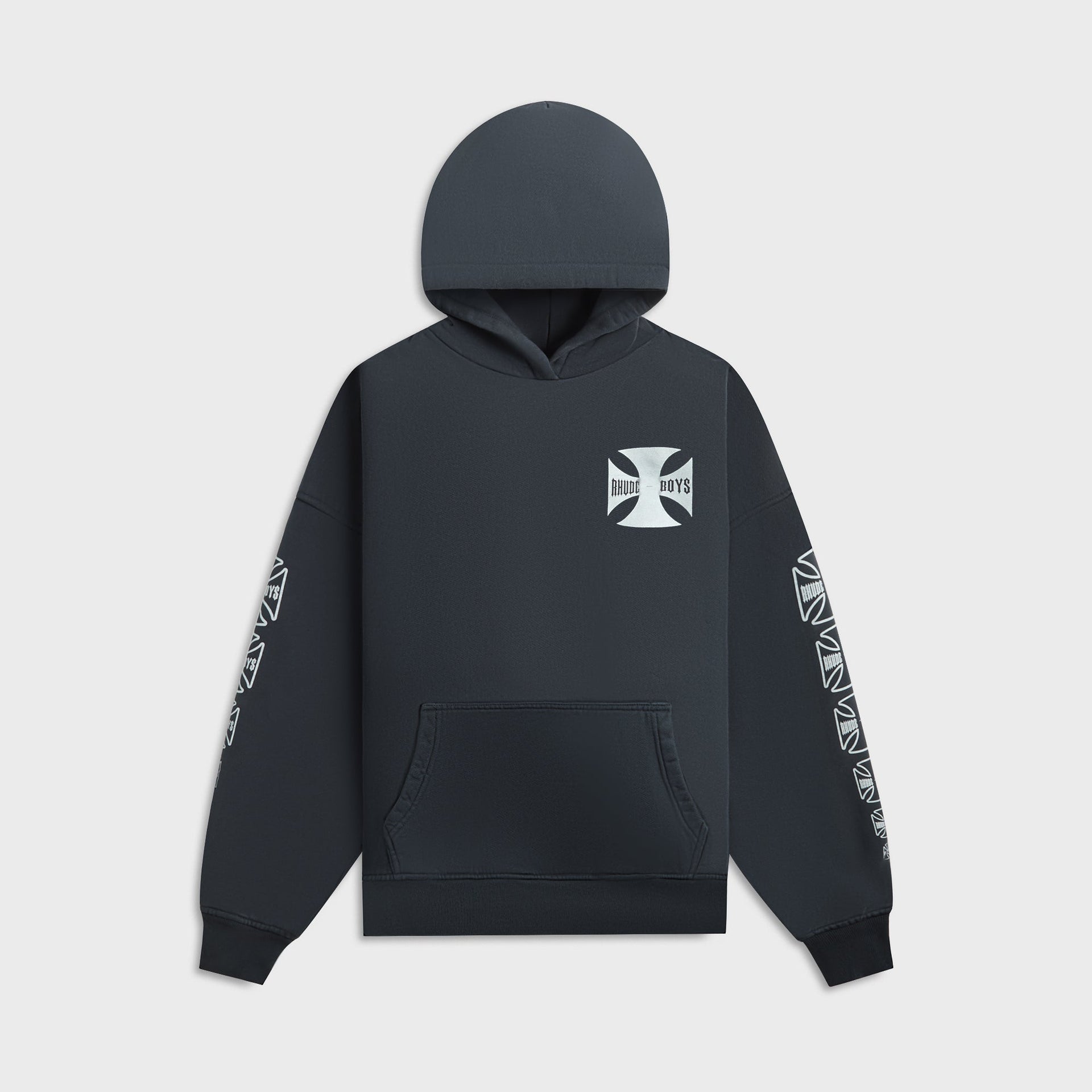 Rhude Boys Hoodie - Vintage Black
