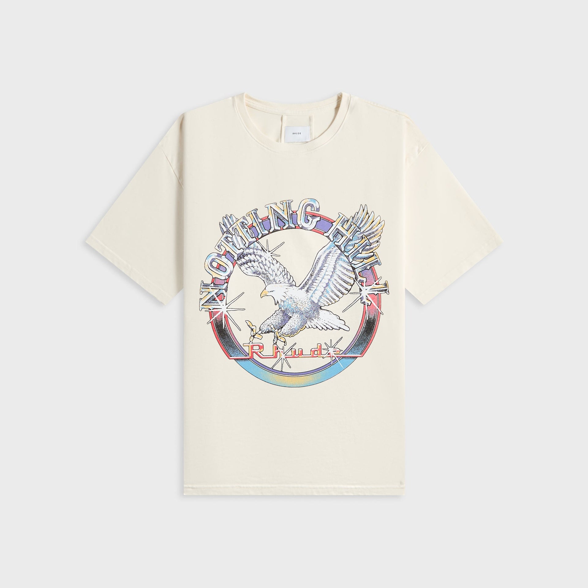 Rhude Notting Hill Eagle Tee - Vintage White