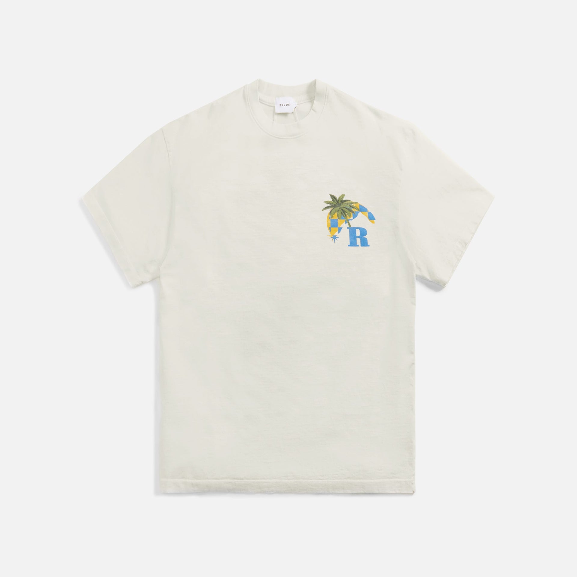 Rhude Moonlight Tropics Tee - White