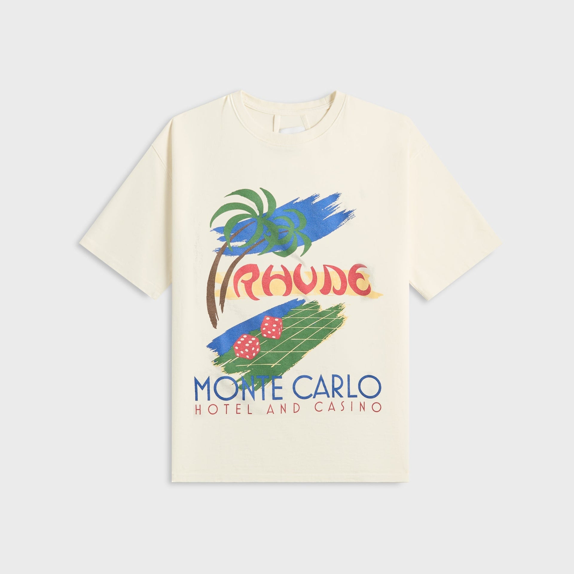 Rhude Roulette Tee - Vintage White