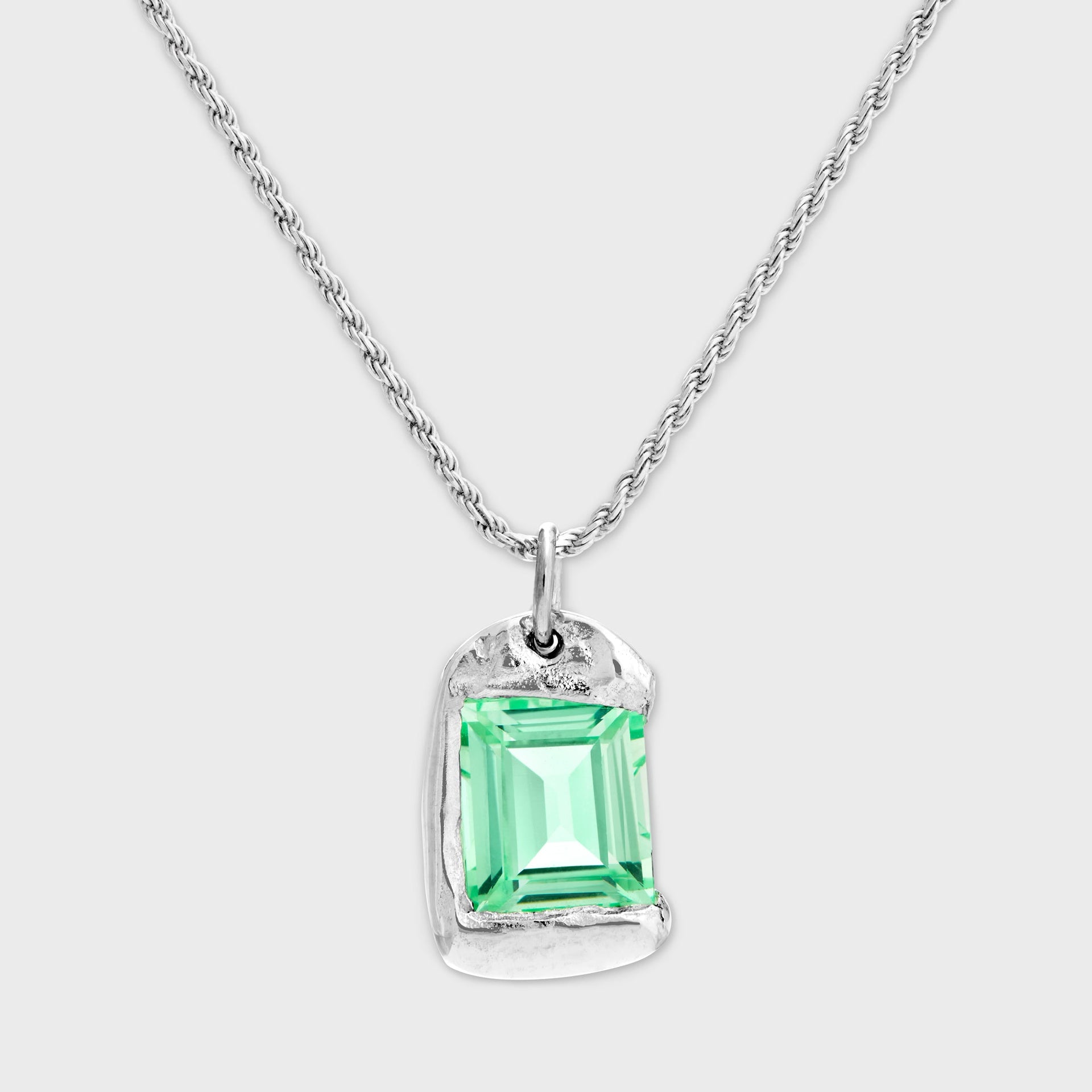 Bleue Burnham Rose Pendant - Green