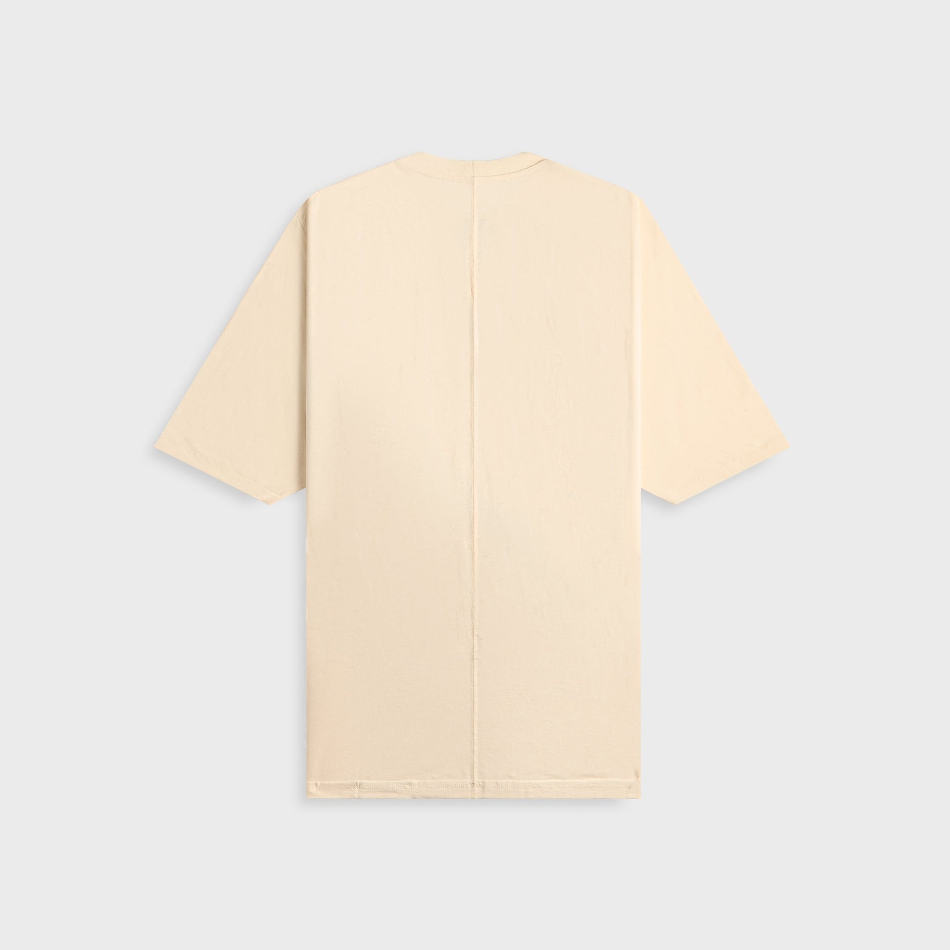 Rick Owens Tee Jumbo - Natural Black