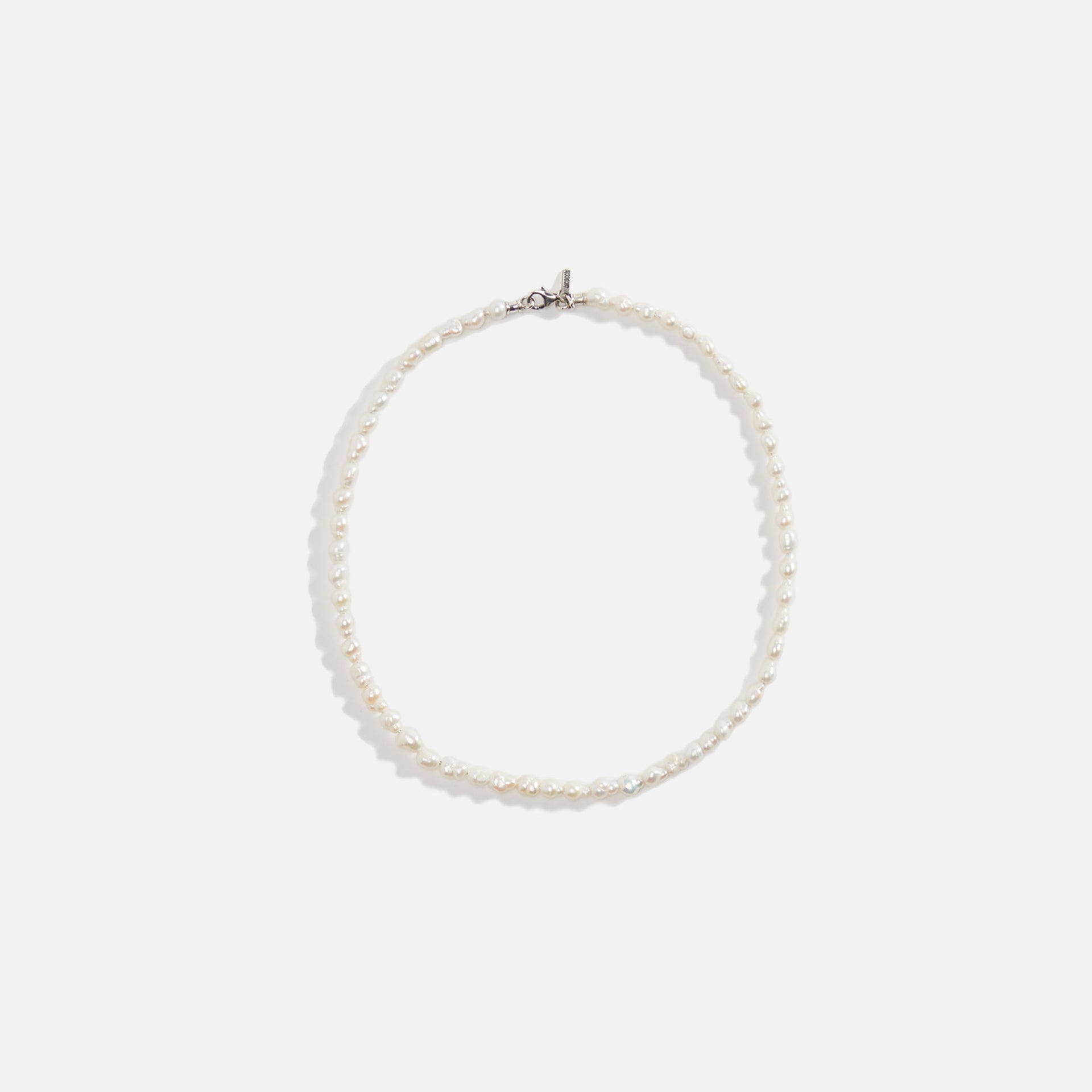 Emanuele Bicocchi Baroque Pearl Necklace - White