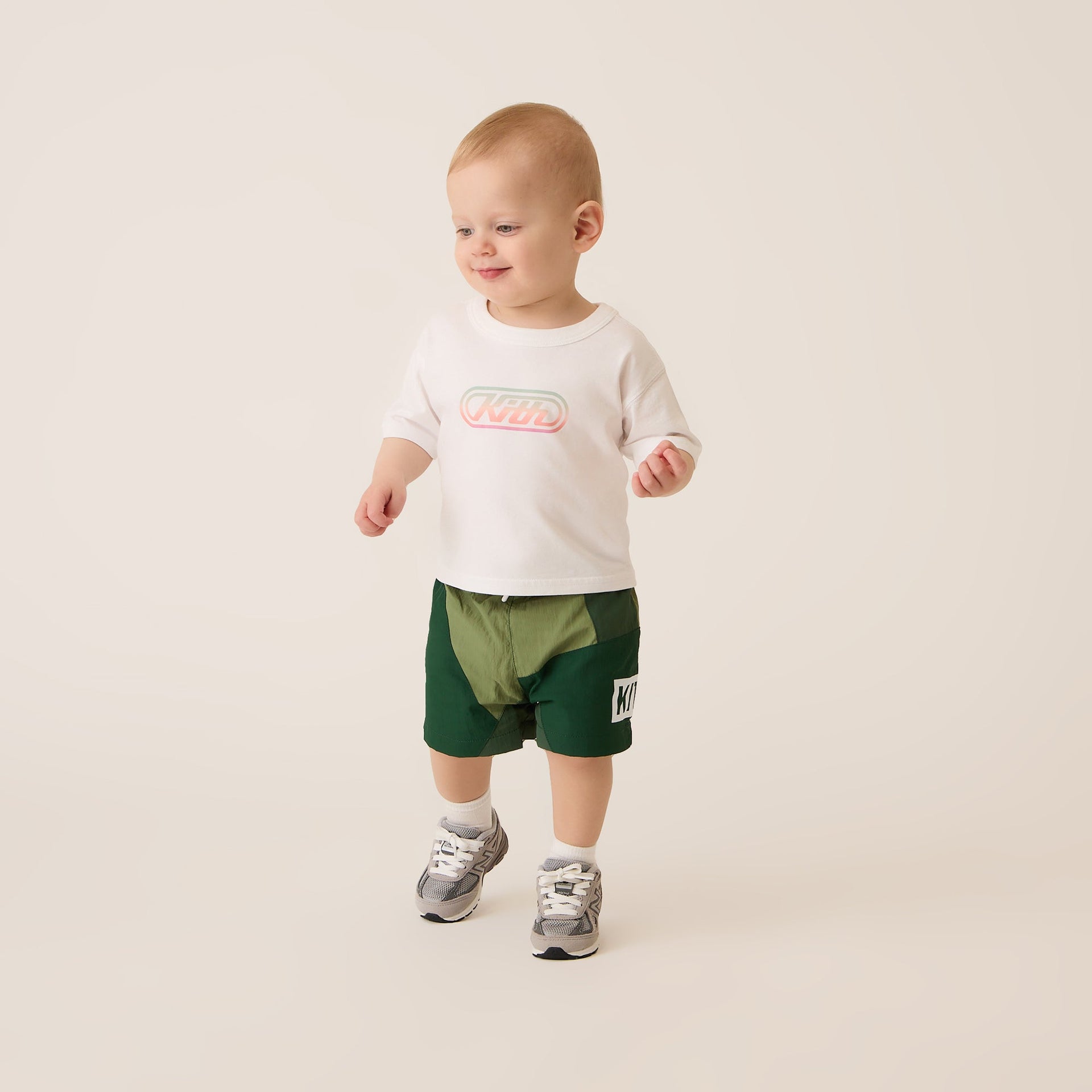 Kith Baby Graphic Logo Leonard Tee - White