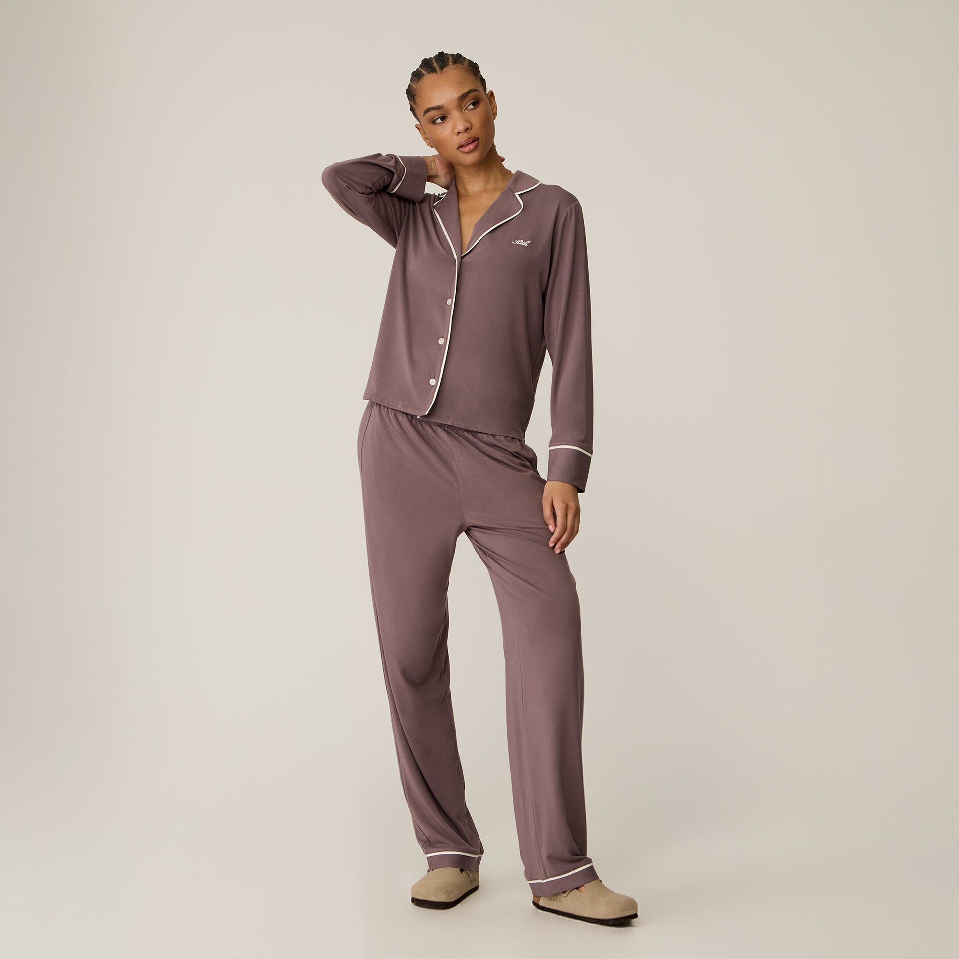 Kith Women Pajama Set - Aubergine