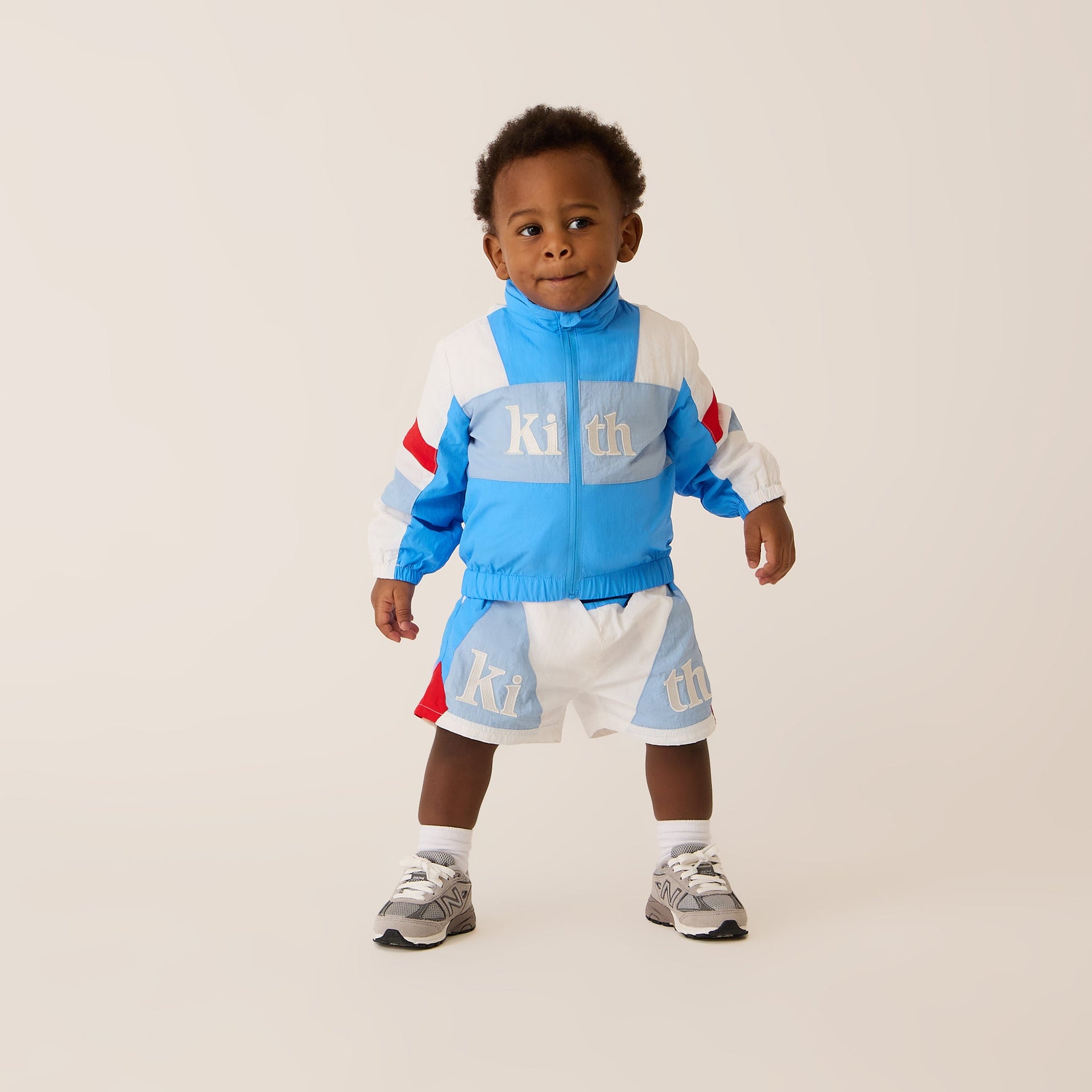 Kith Baby Full Zip Track Jacket - Celeste