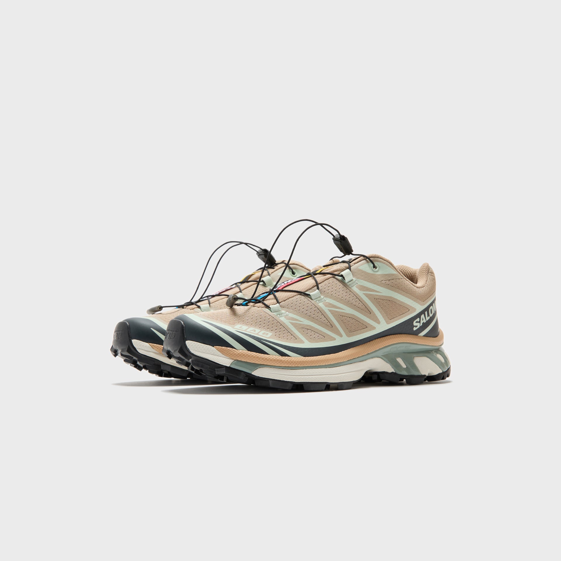 Salomon XT-6 - Oxford Tan / Carbon / Clearly Aqua