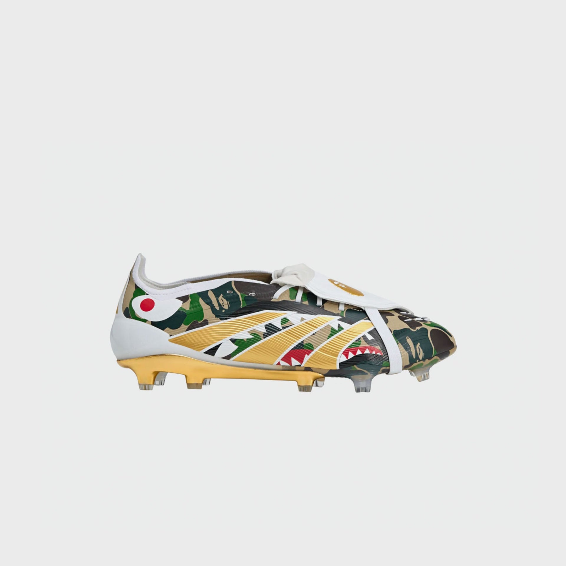adidas x BAPE Predator Elite Ft Fg - Hemp / Gold Metallic / Cloud White
