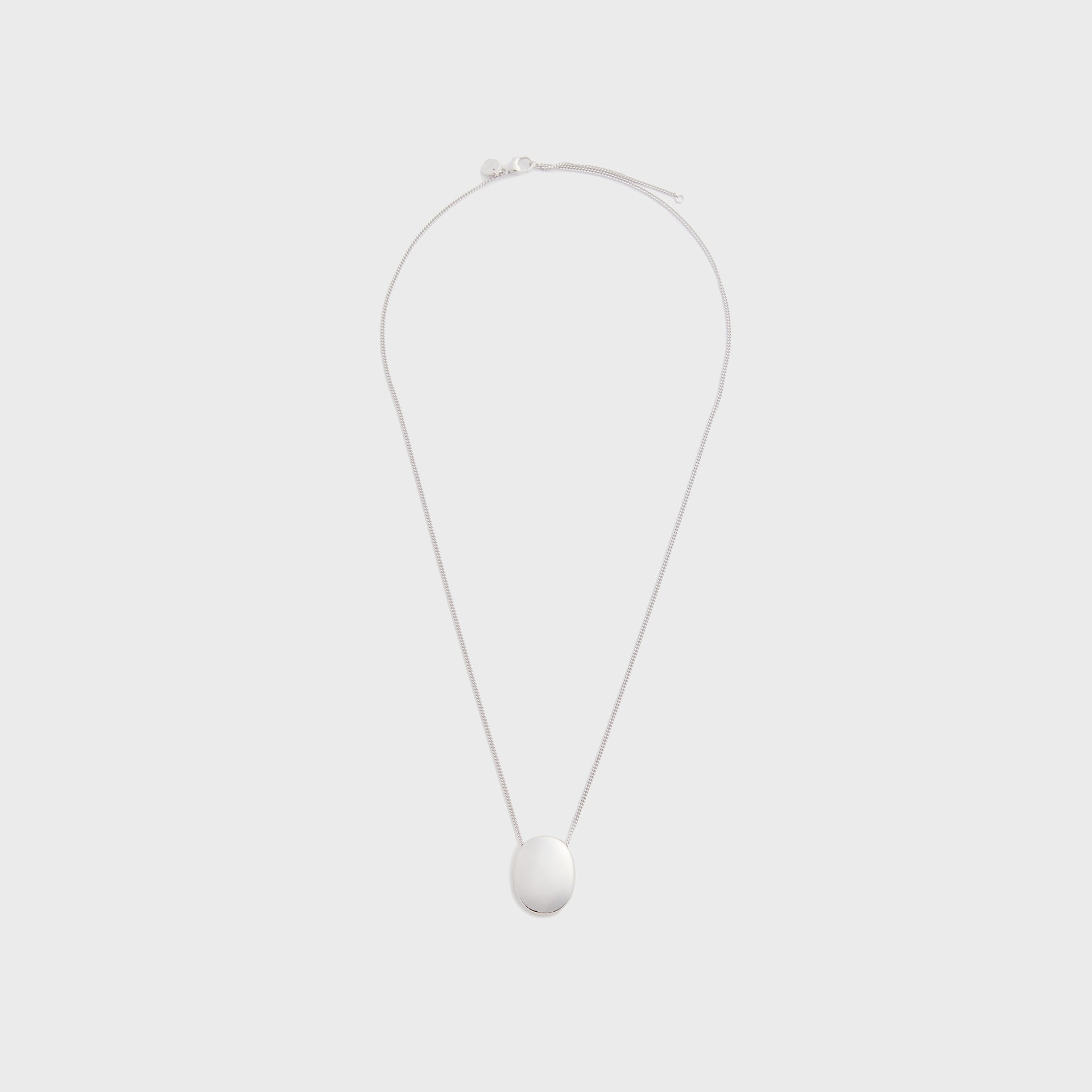 Tom Wood Pebble Pendant Silver 22.5 - Silver