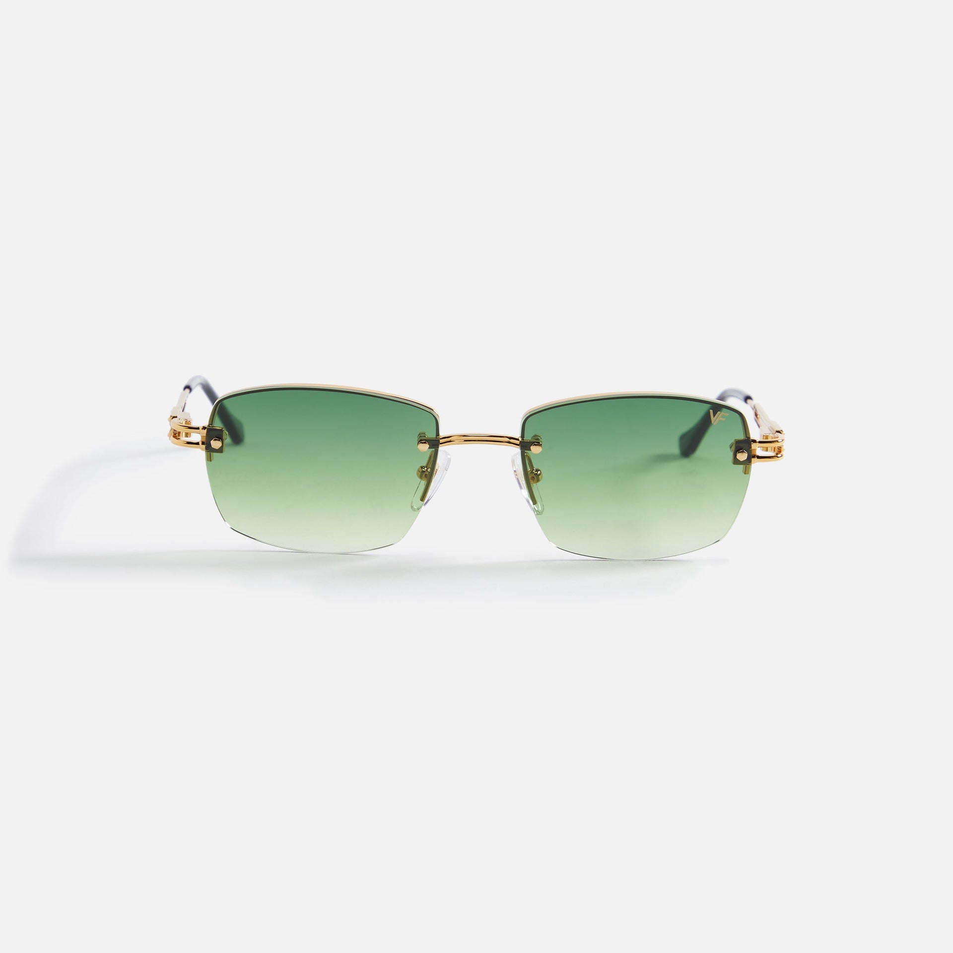 Vintage Frames L'enfant Terrible 24KT Gold G15 - Green