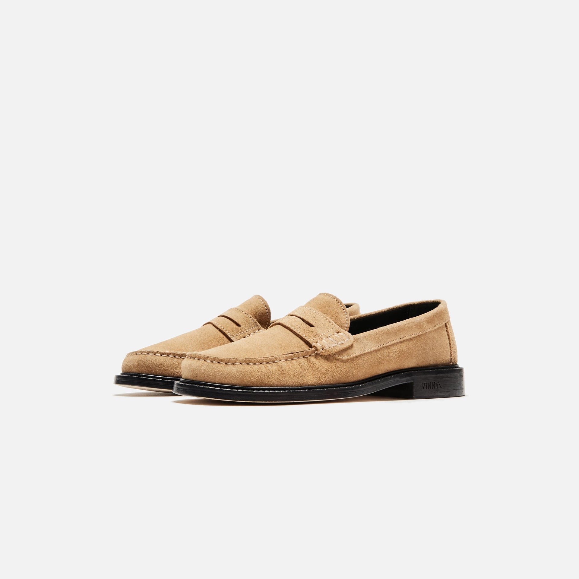(RTV) VINNY's Yardee Mocassin Loafer - Sand Suede