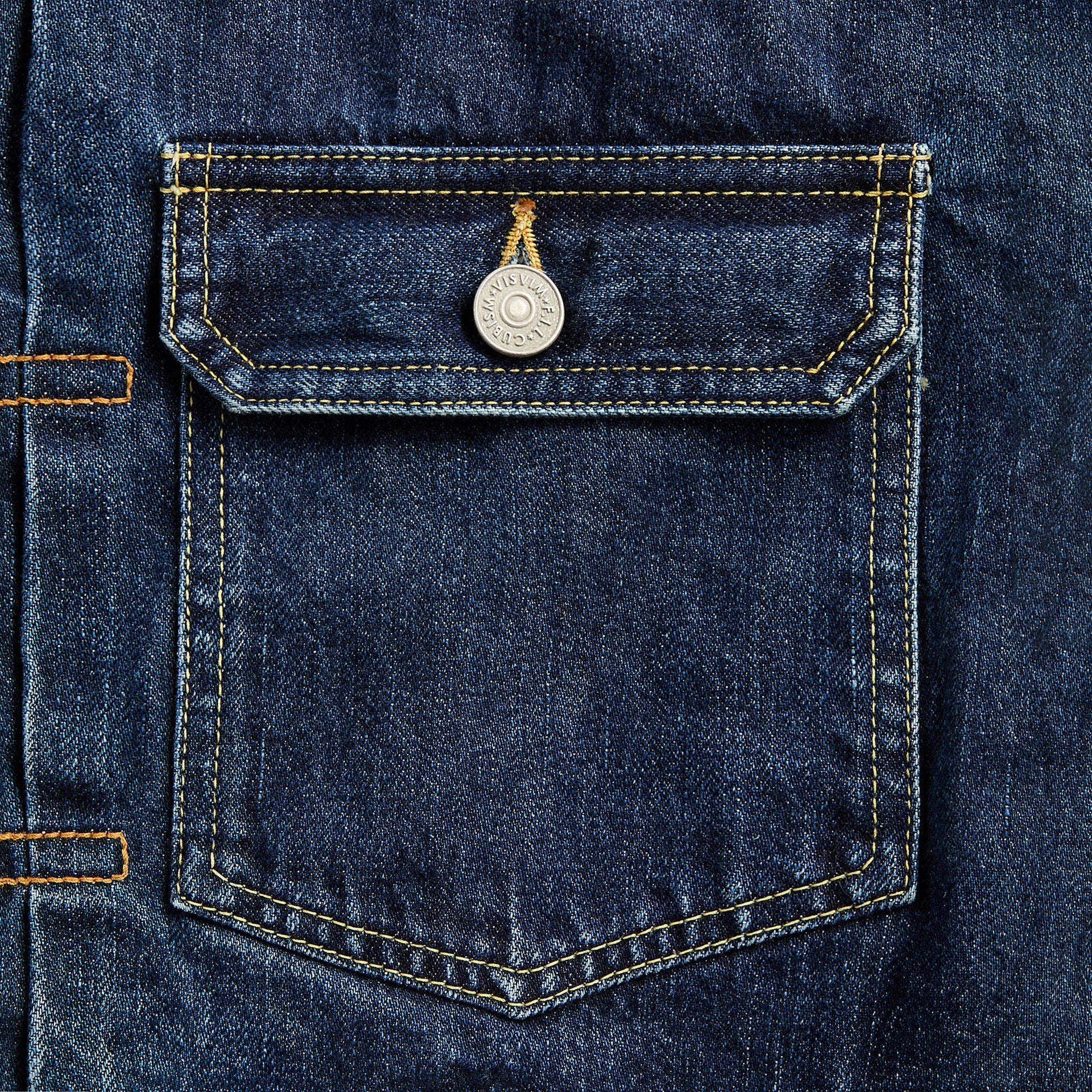 Visvim Ss 101X Jacket Damaged Check - Beige / Indigo