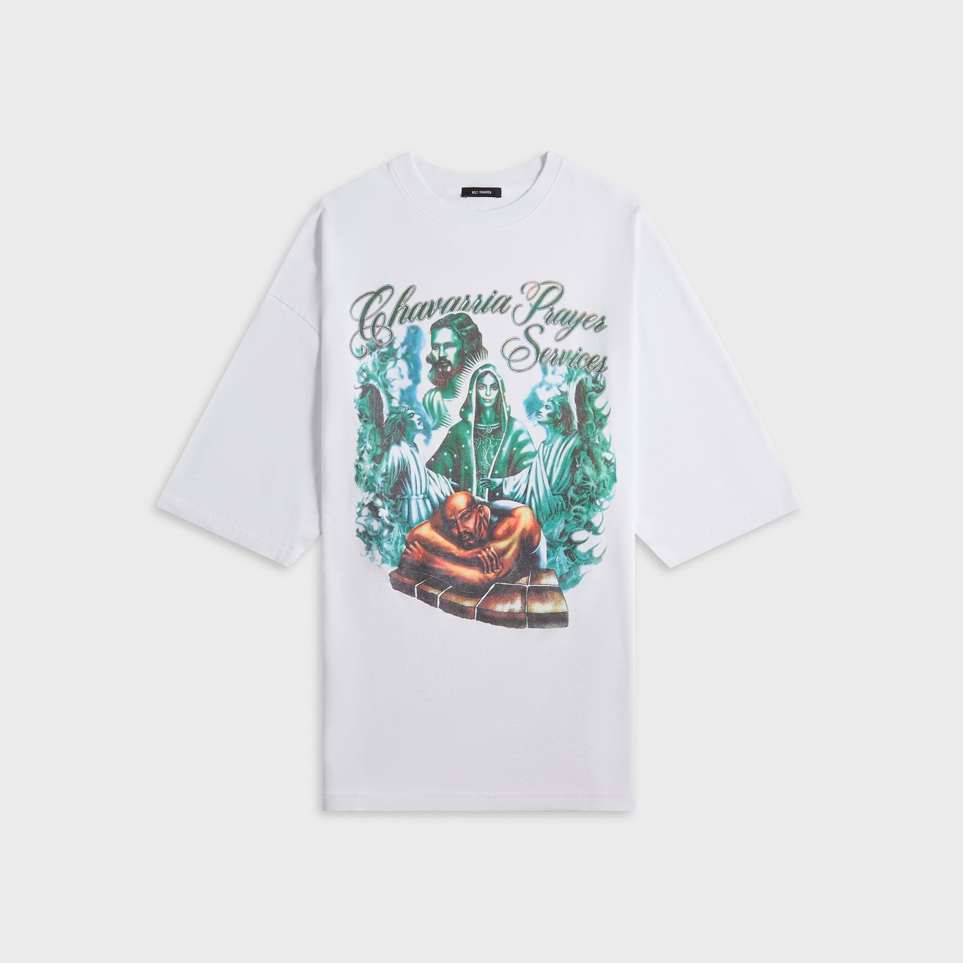 Willy Chavarria Prayer Services Northsider Tee - White
