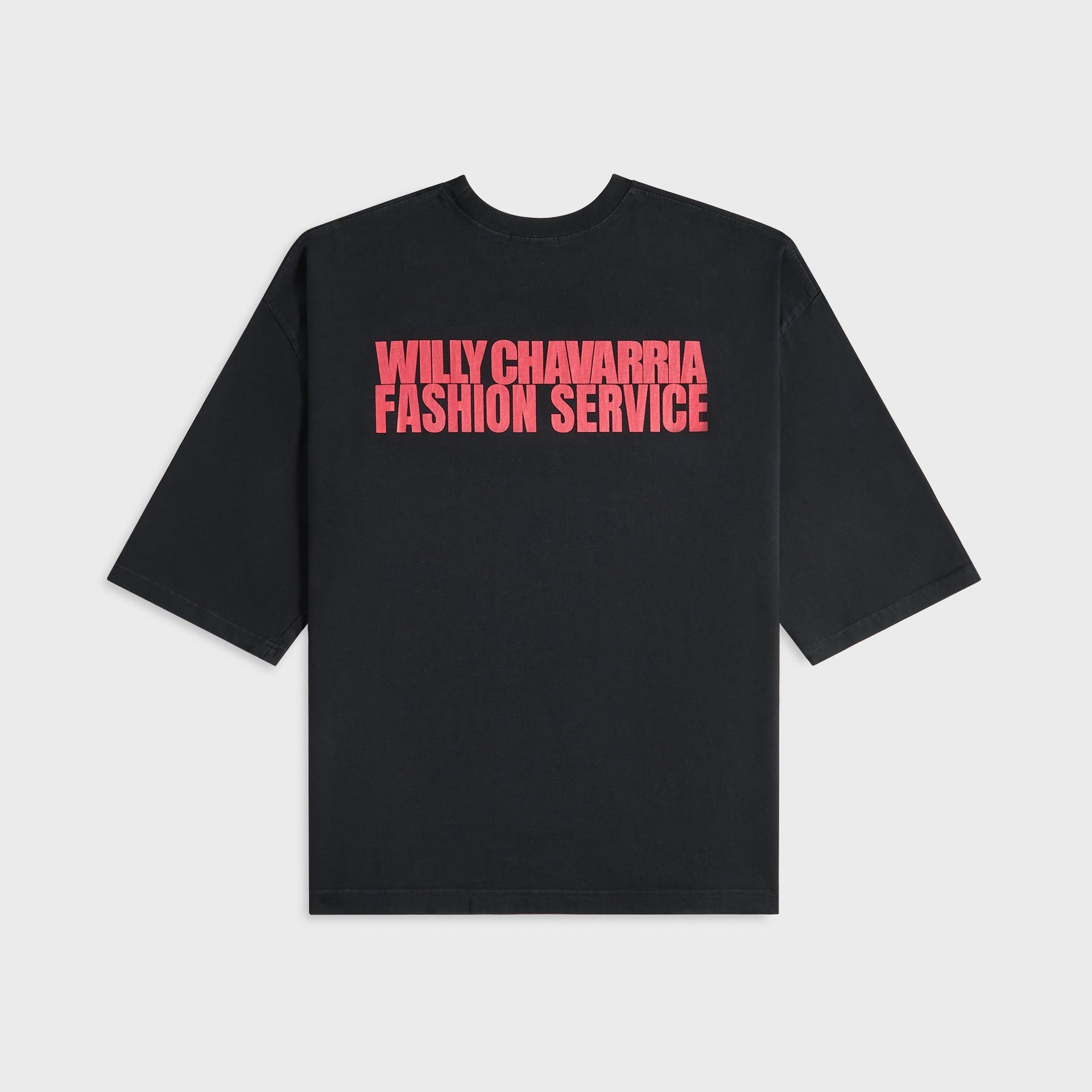 Willy Chavarria Casa De Chavarria Buffalo Tee - Black