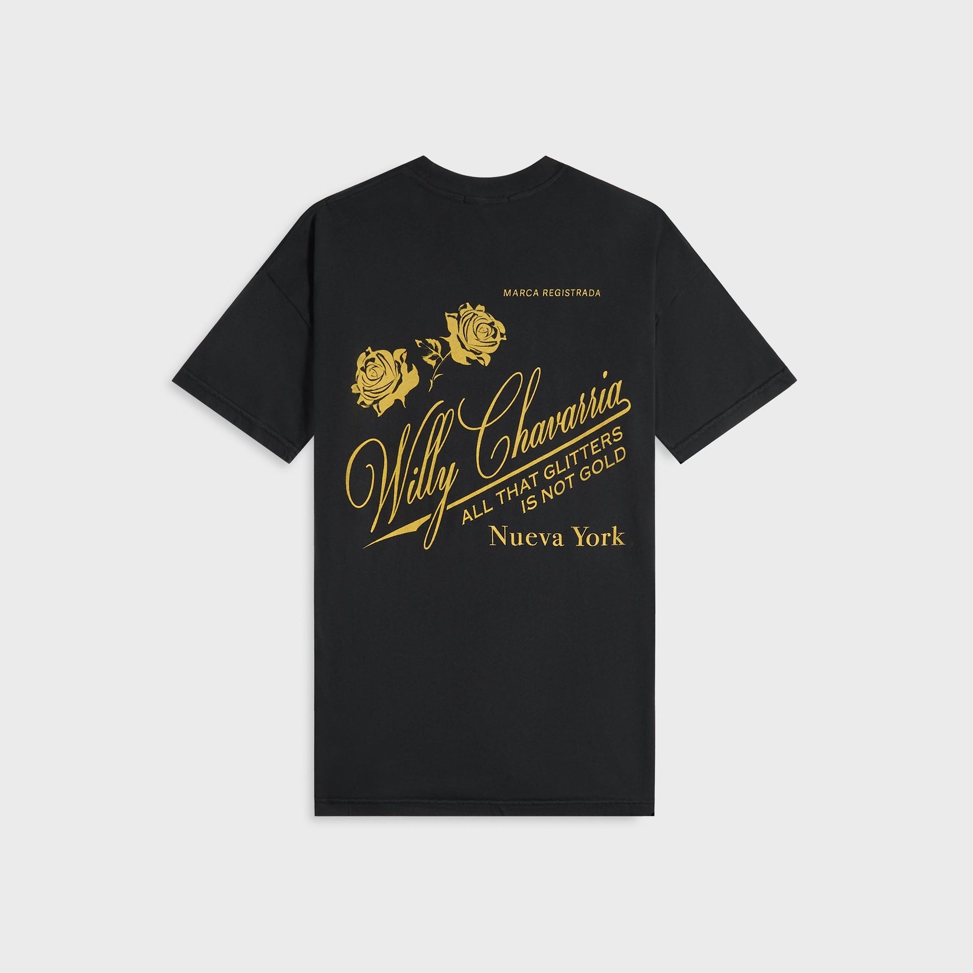 Willy Chavarria Proverb Easy Tee -  Black
