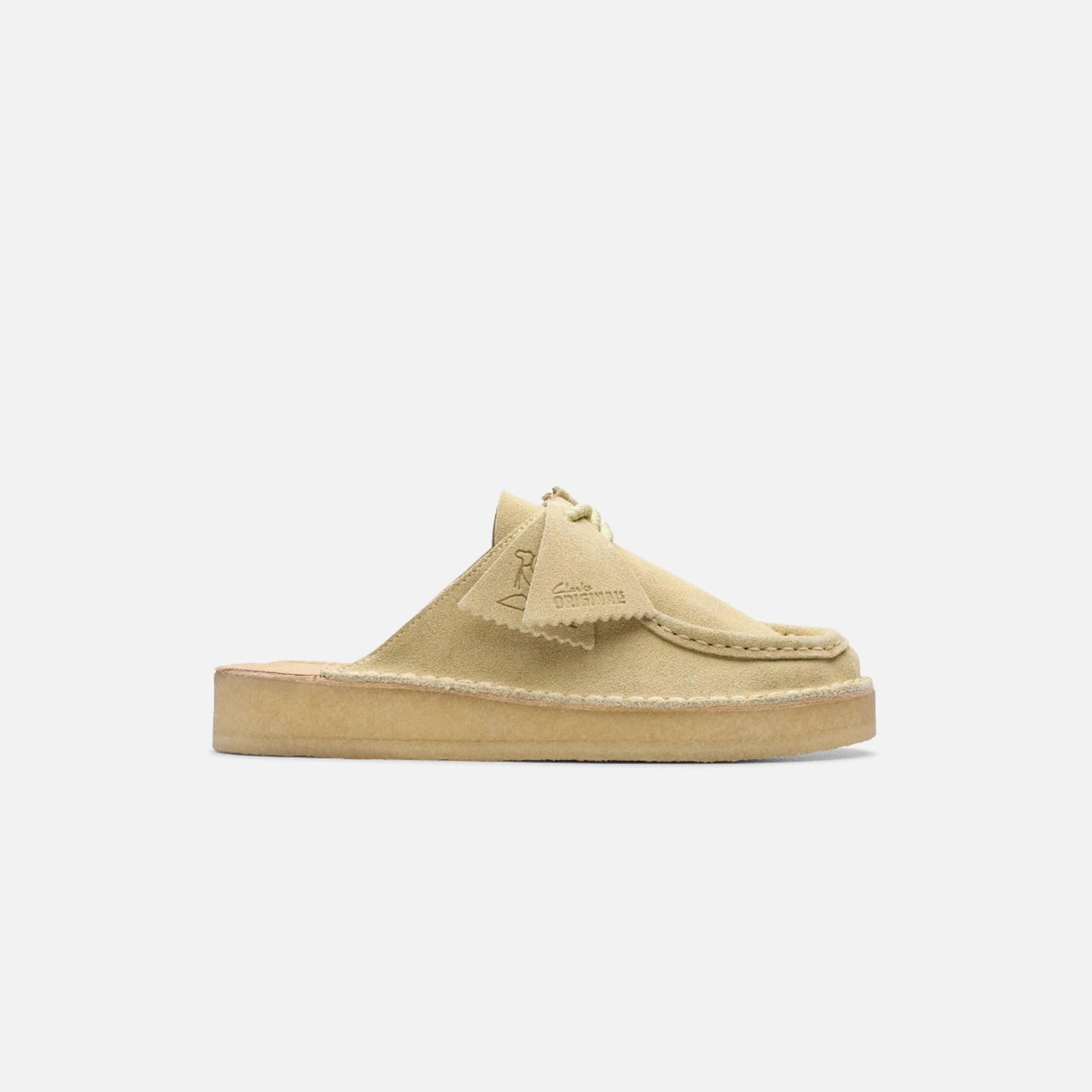 Clarks WMNS Desert Nomad Mule - Maple Suede