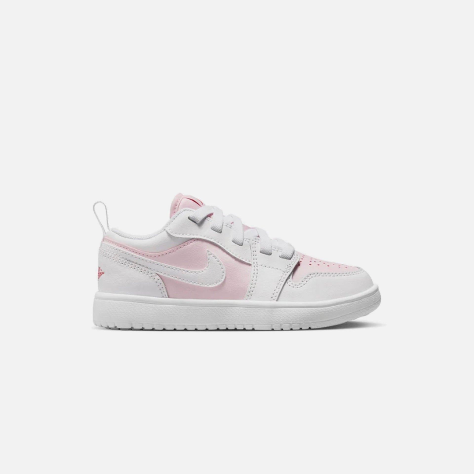 Nike Jordan Pre-School Jordan 1 Low - Pink Foam / White / Fire Red