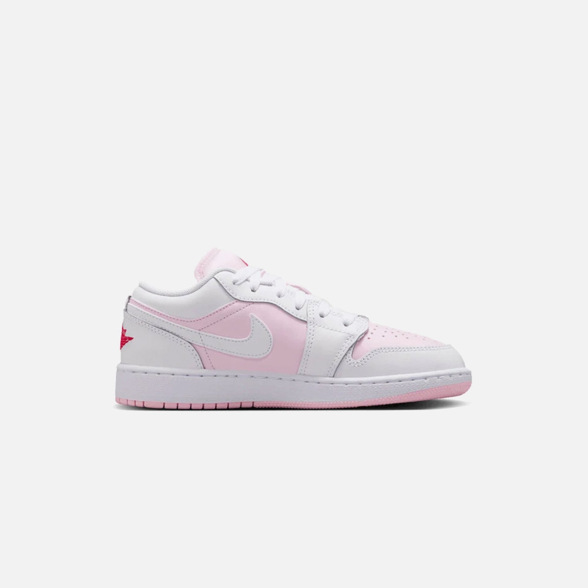Nike Jordan Grade School Air Jordan 1 Low - Pink Foam / White / Fire Red