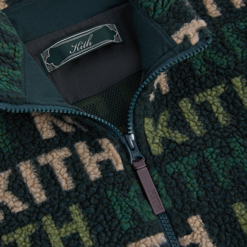 Kith Pinehurst Sherpa Full Zip - Stadium – Kith Europe