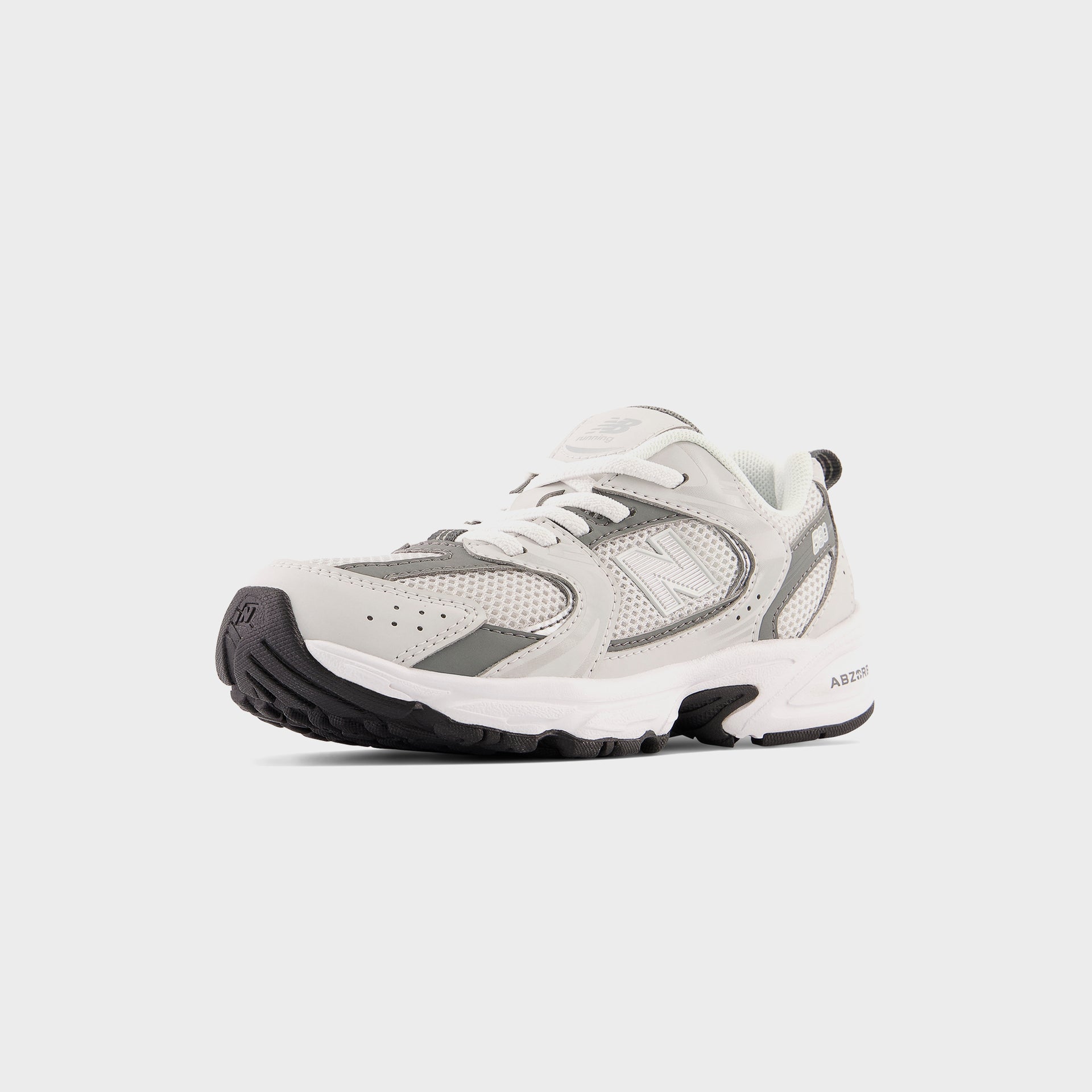 New Balance PS 530 Bungee Lace - Grey Matter / Silver Metallic