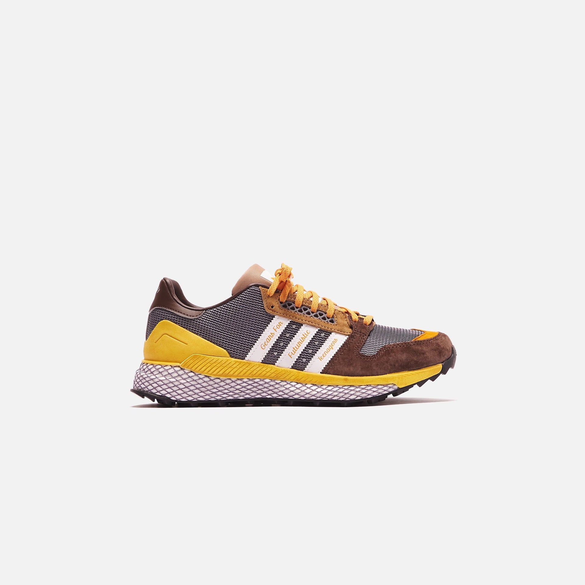 adidas Consortium x Human Made Questar - Cardboard / Footwear White / Grey four