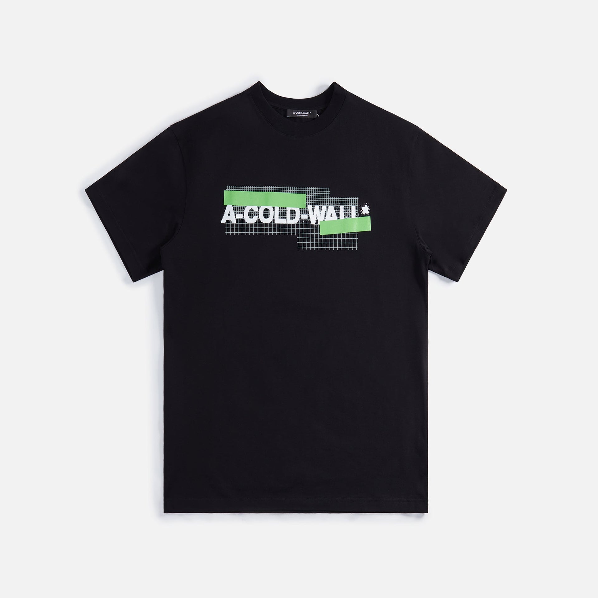 A-Cold-Wall* Grid Logo Tee - Black