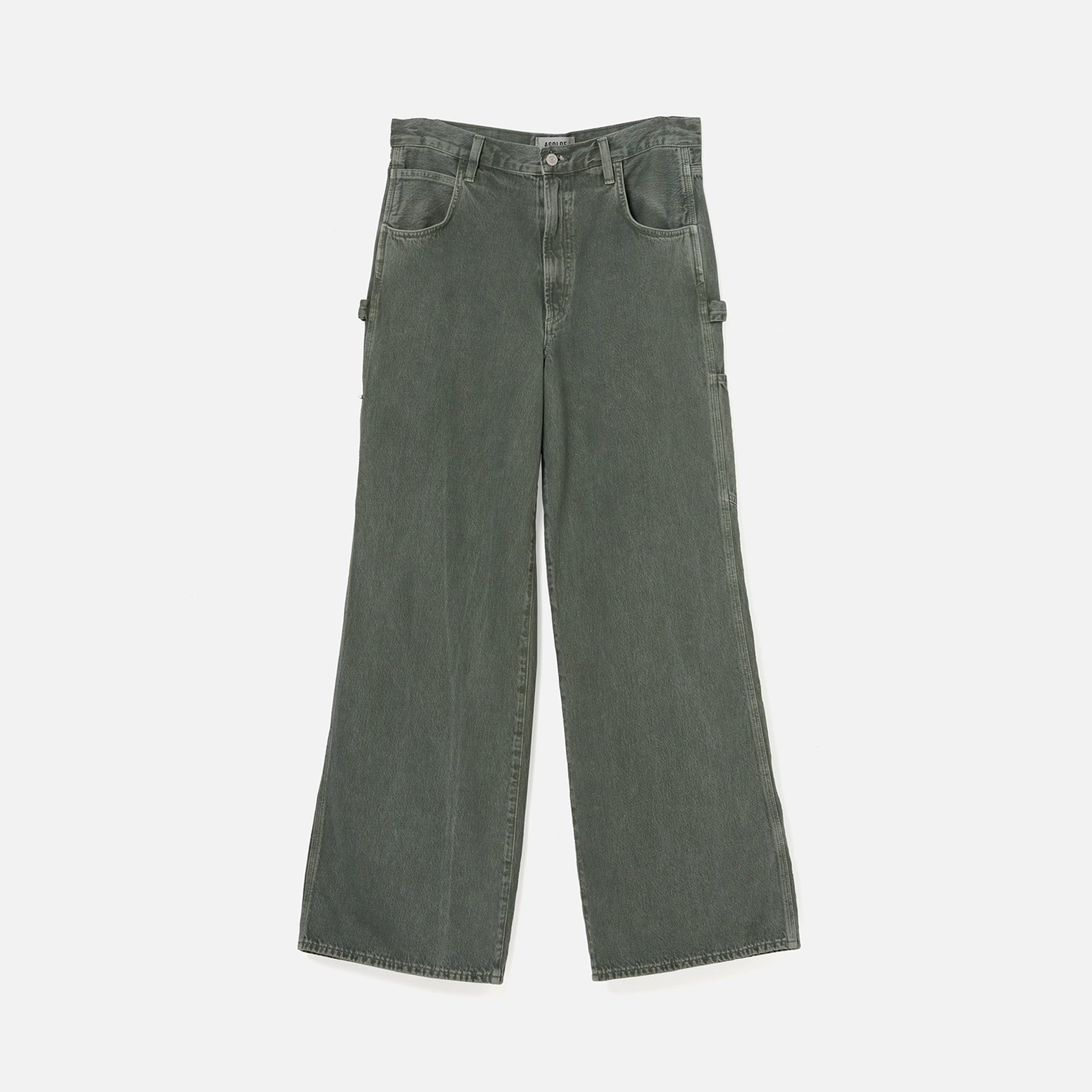 Agolde Magda Denim Carpenter - Salamander
