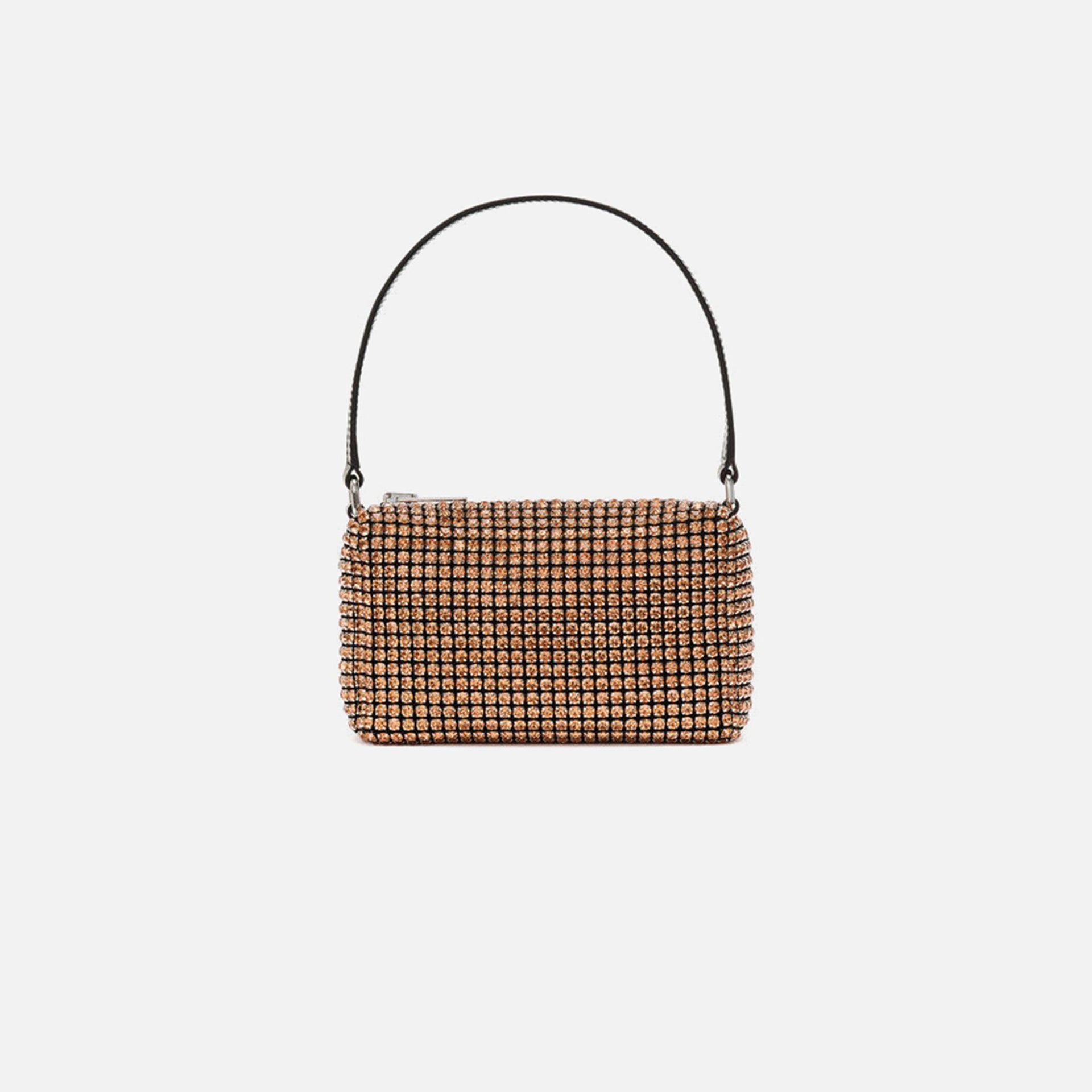 Alexander Wang Heiress Medium Pouch Bag - Faded Neon Orange