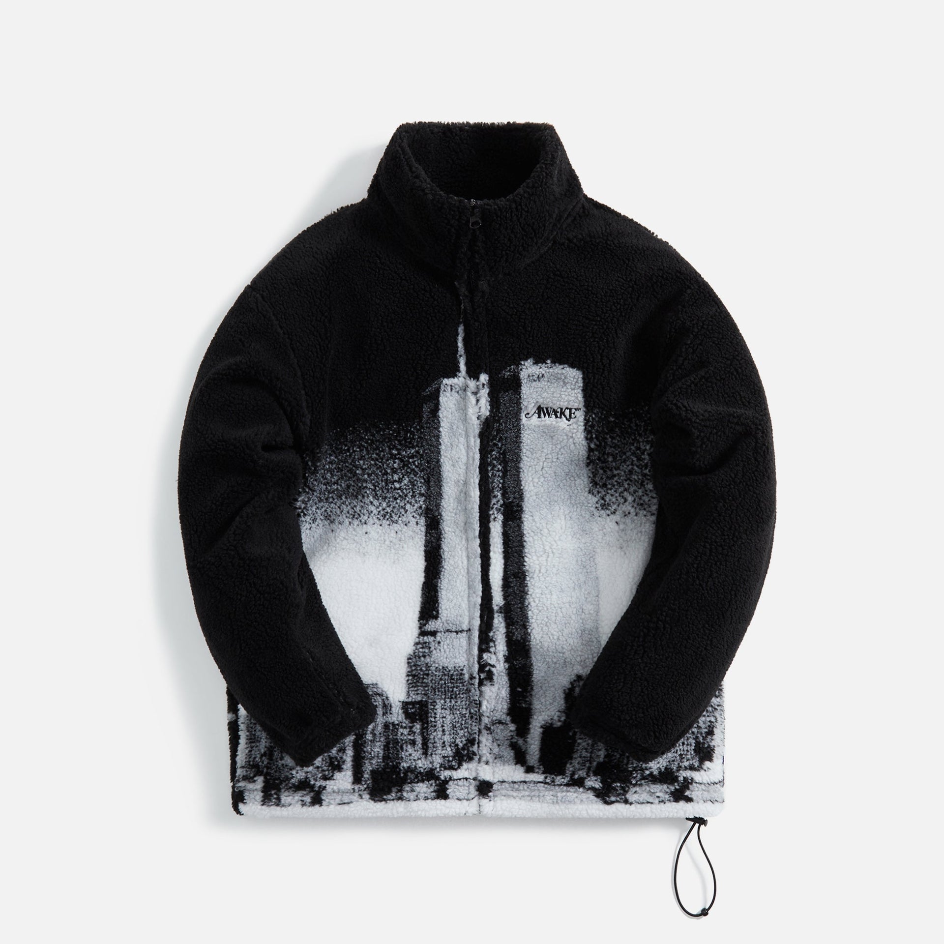Awake Coast to Coast Zip Up Fleece - Black
