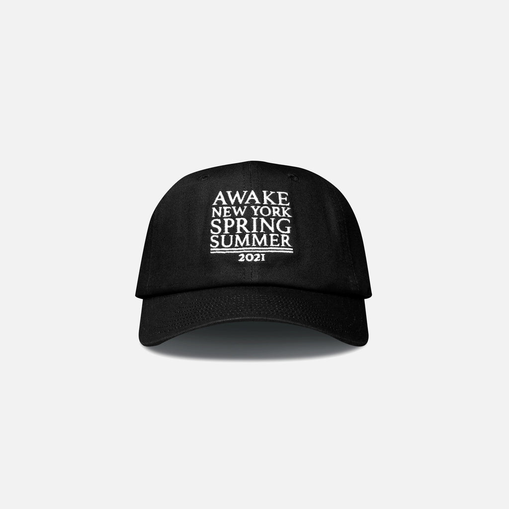 Awake NY SS21 6-Panel Cap - Black – Kith Europe