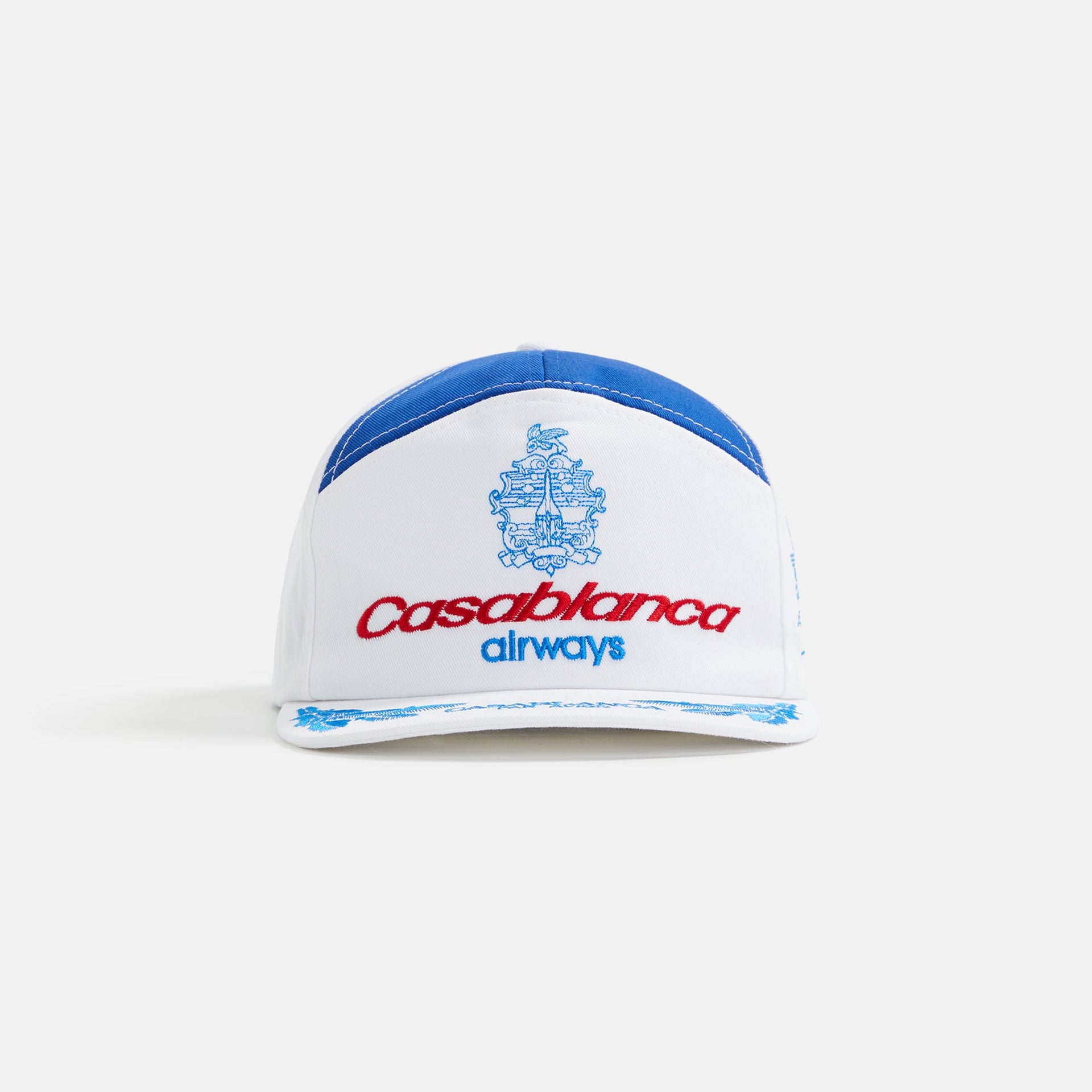 Casablanca Airways Embroidered Cap - White