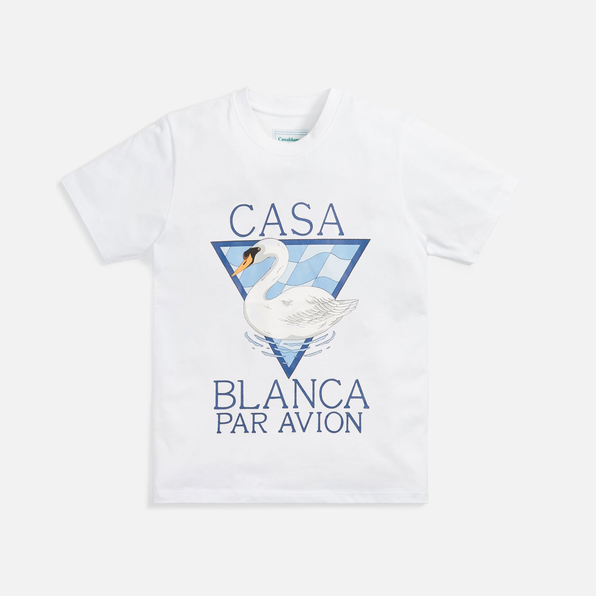 Casablanca Par Avion Screen Printed Tee - White