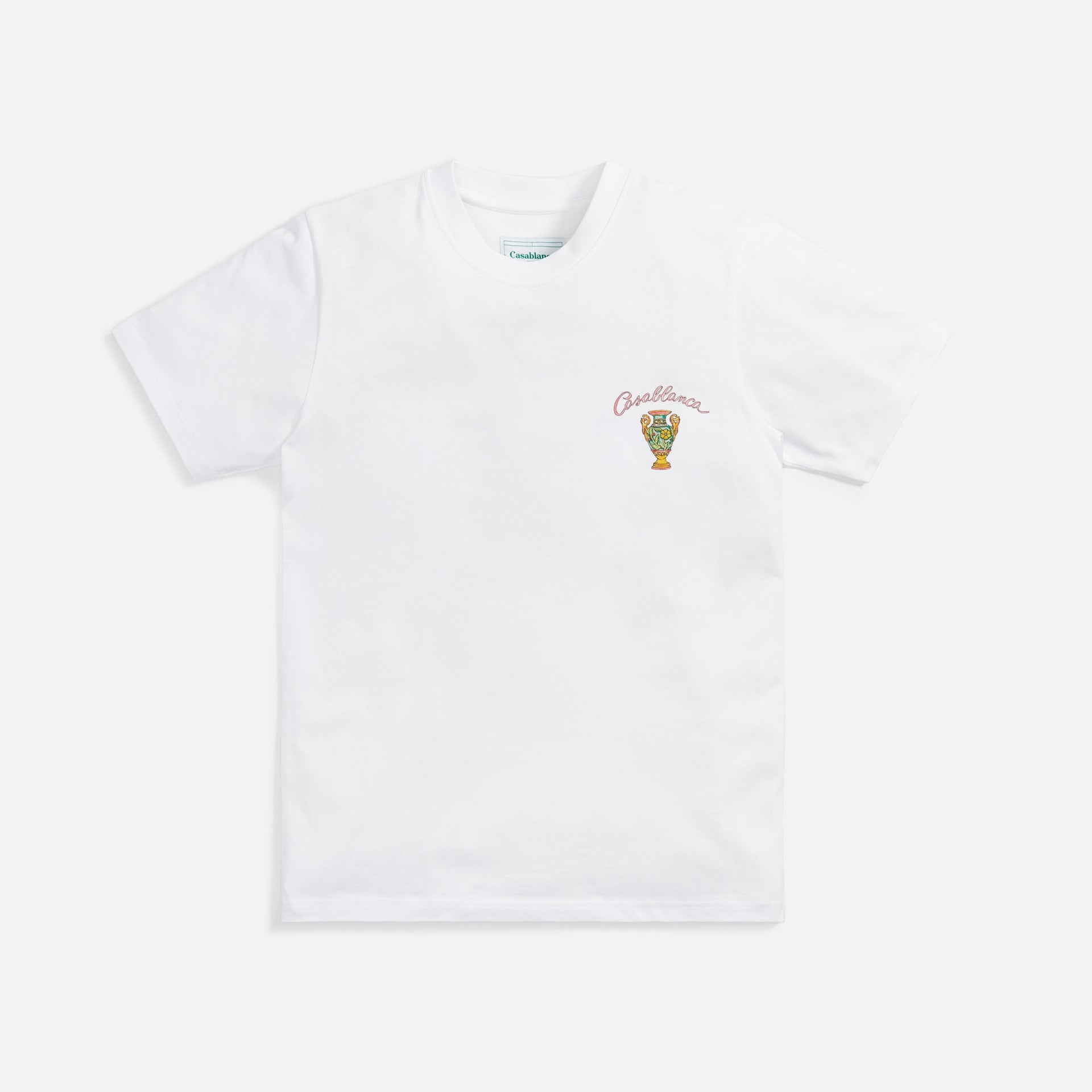 Casablanca L'Amour En Fleur Printed Tee - White