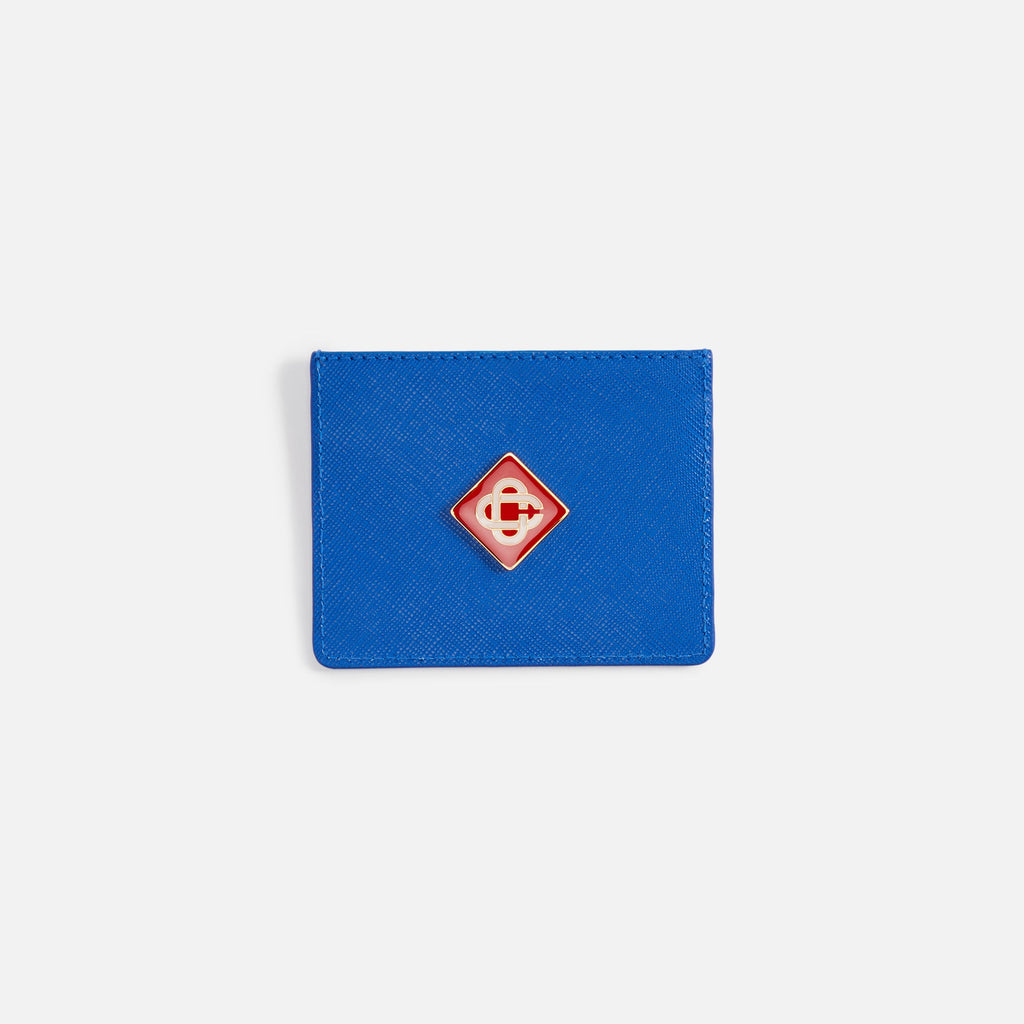 Casablanca logo-embossed Leather Cardholder - Farfetch